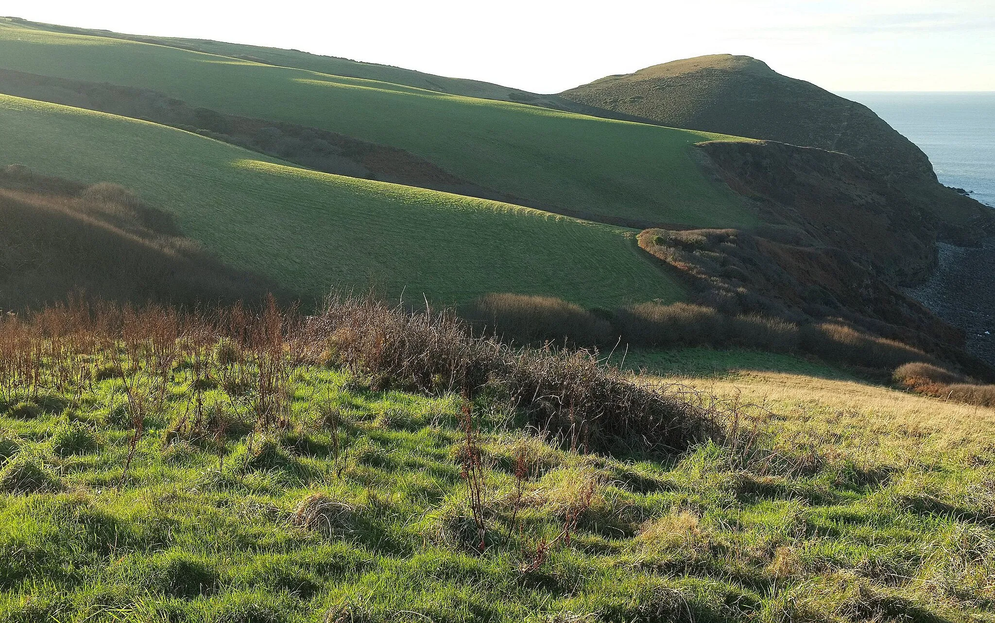 Photo showing: Above Tremouth Haven