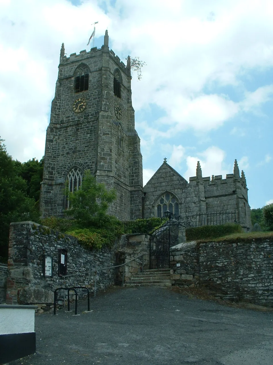 Photo showing: Church of St Neot, St Neot, Cornwall.