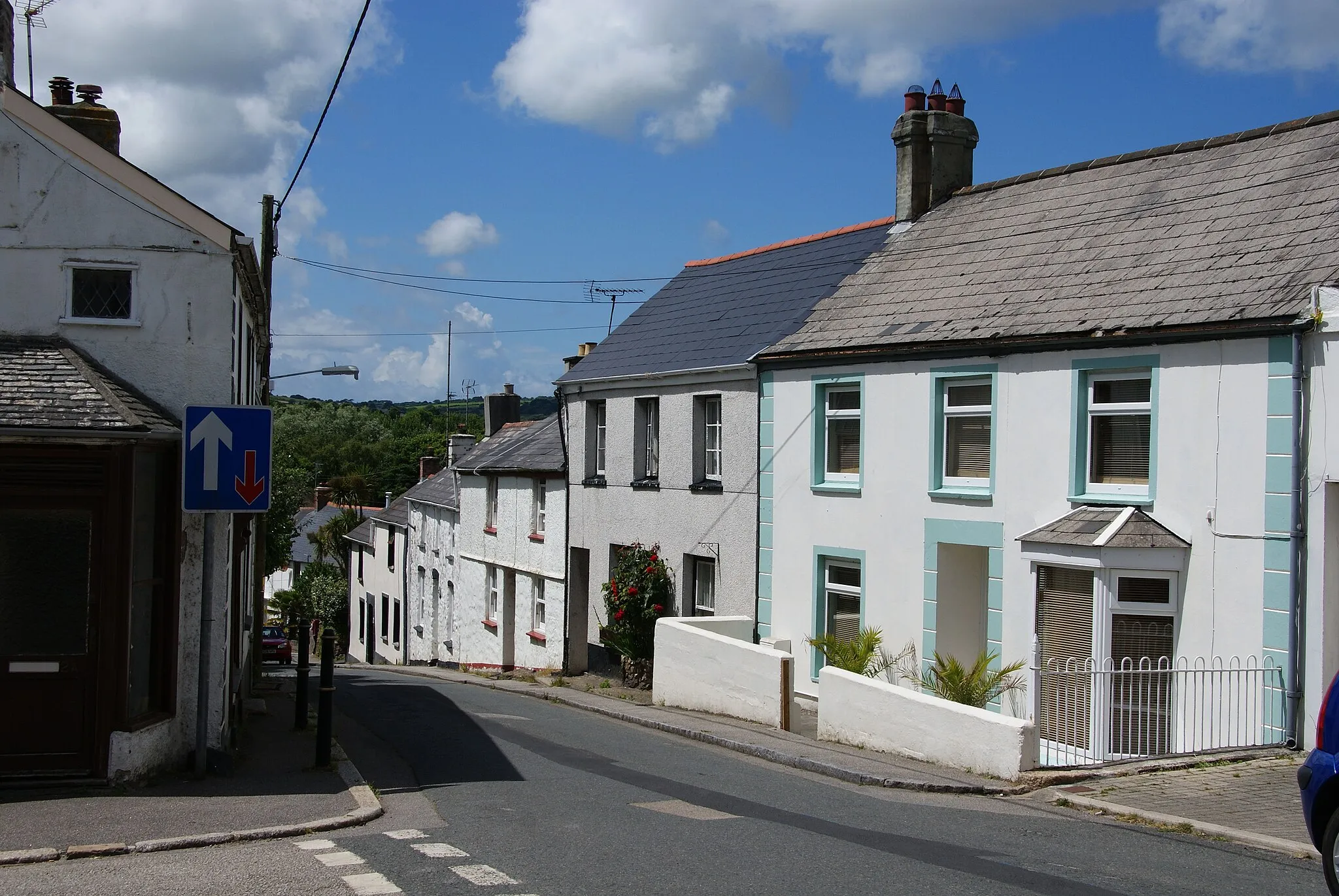 Photo showing: Chapel Hill, St Erth