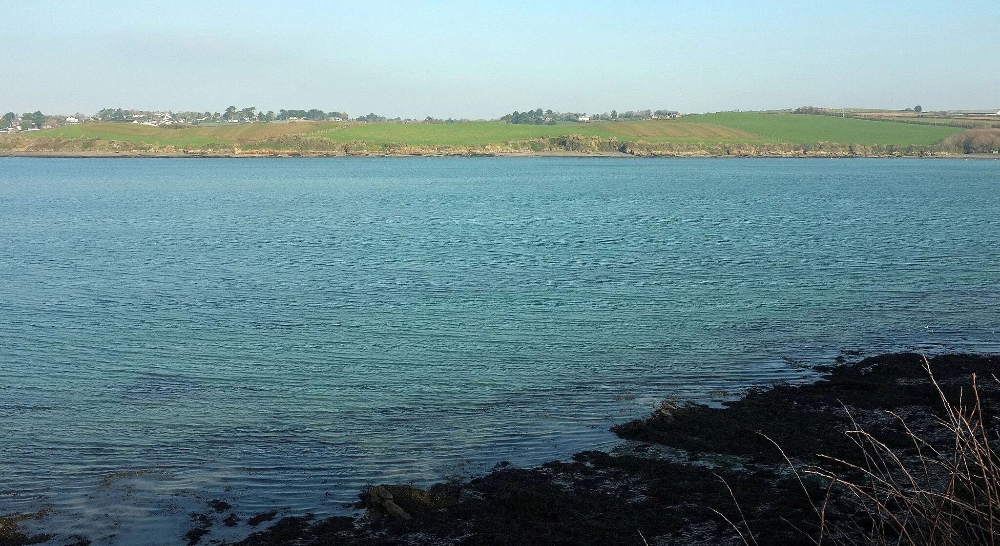 Photo showing: Across the Camel estuary