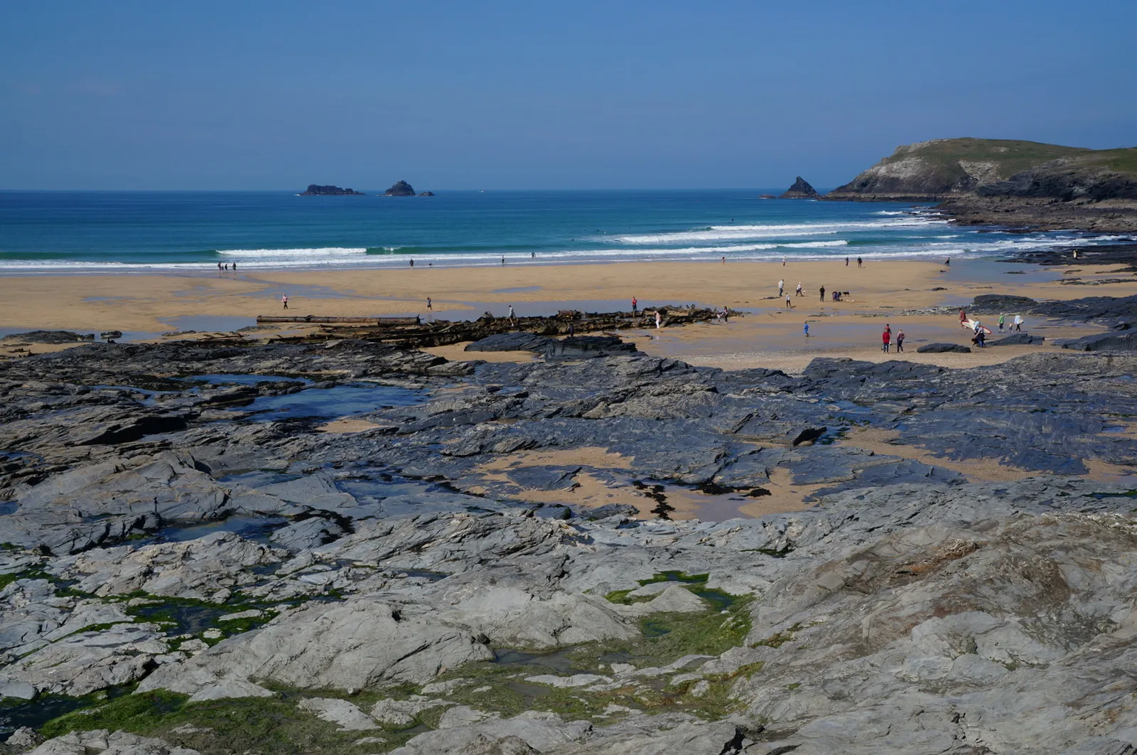Photo showing: Booby's Bay, Cornwall