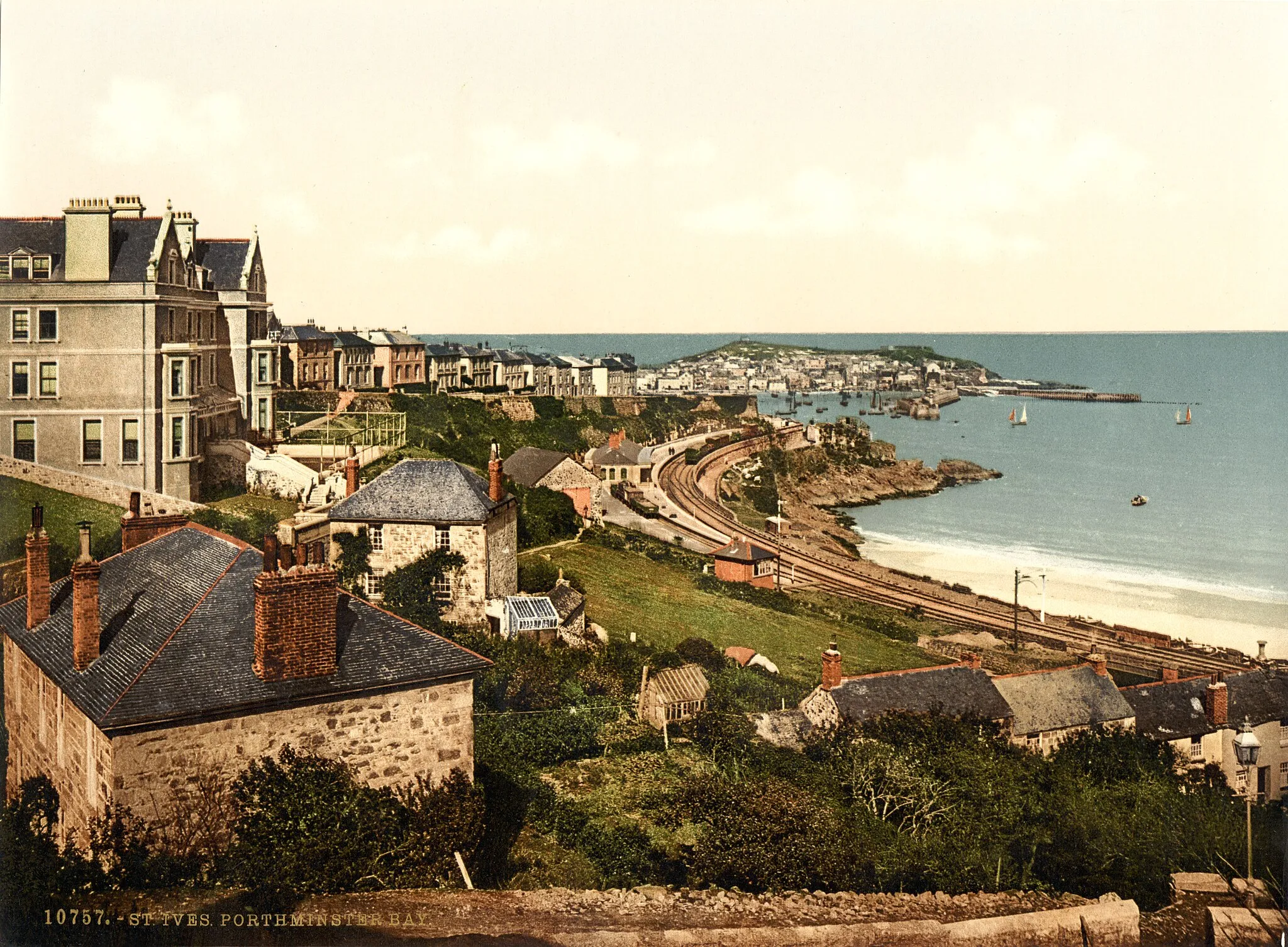 Photo showing: St. Ives, Porthminster Bay, Cornwall, England