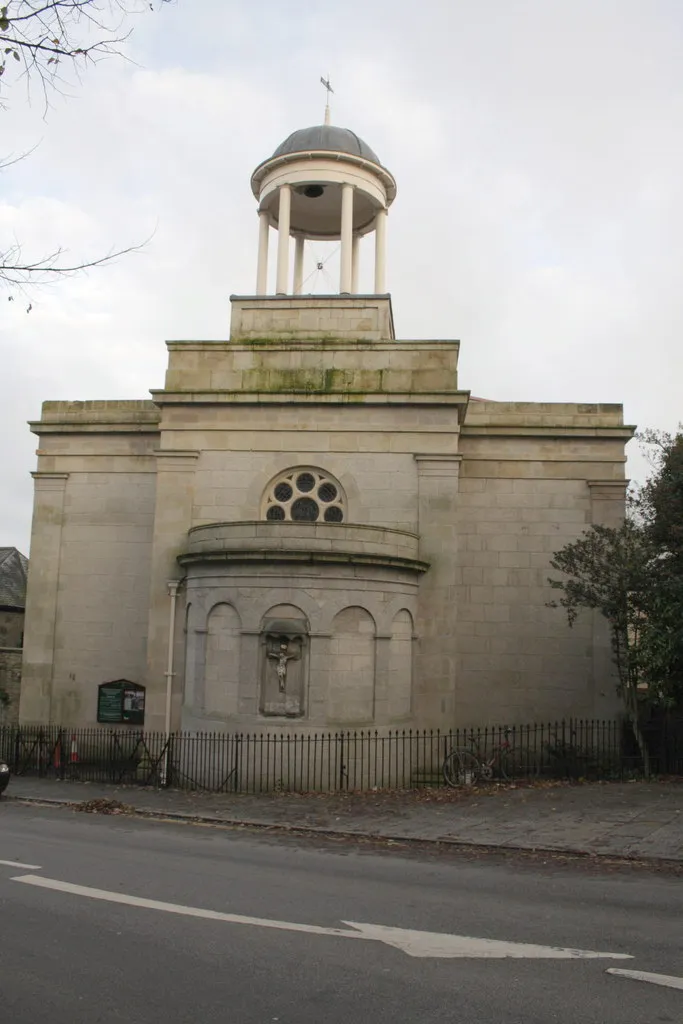 Photo showing: Photograph of the west end of St John's Church, Truro