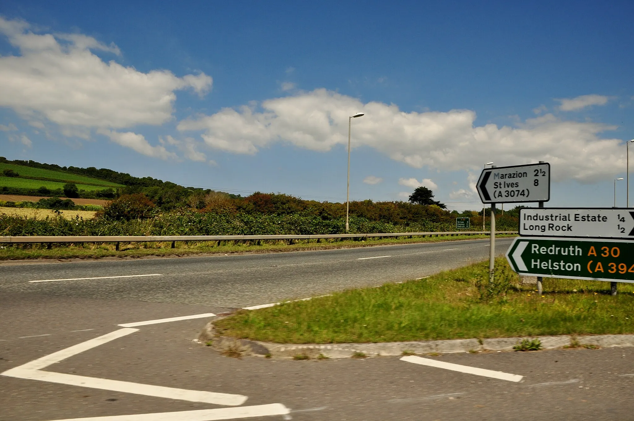 Photo showing: Long Rock : The A30