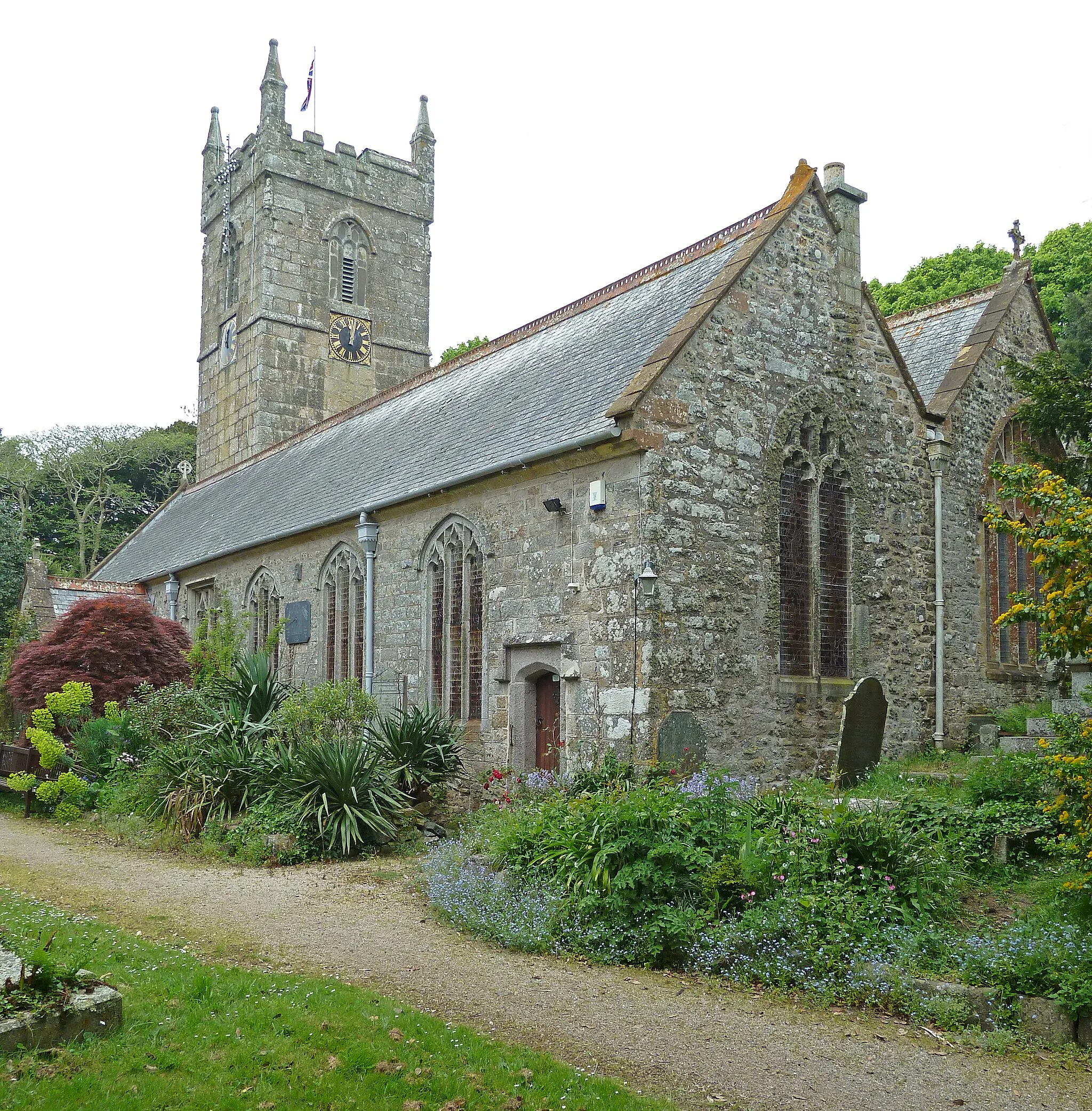 Photo showing: Gulval Church near Penzance