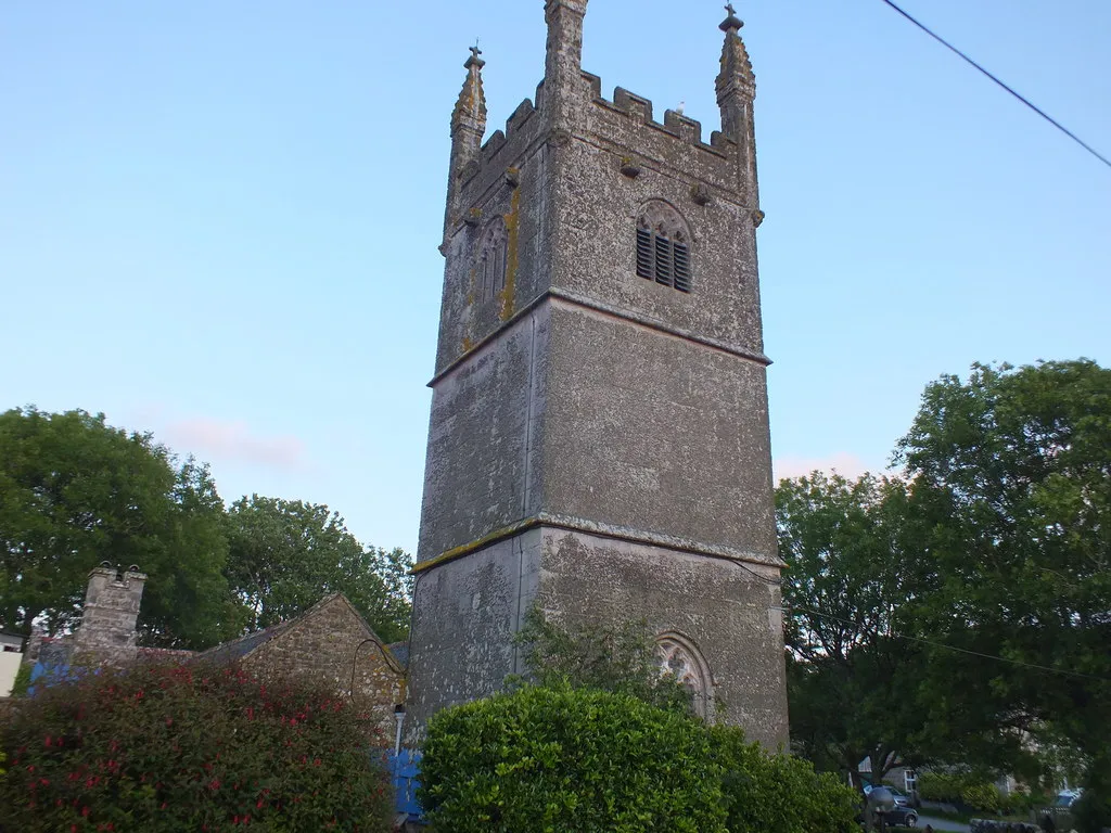Photo showing: St Germoe's Church Tower