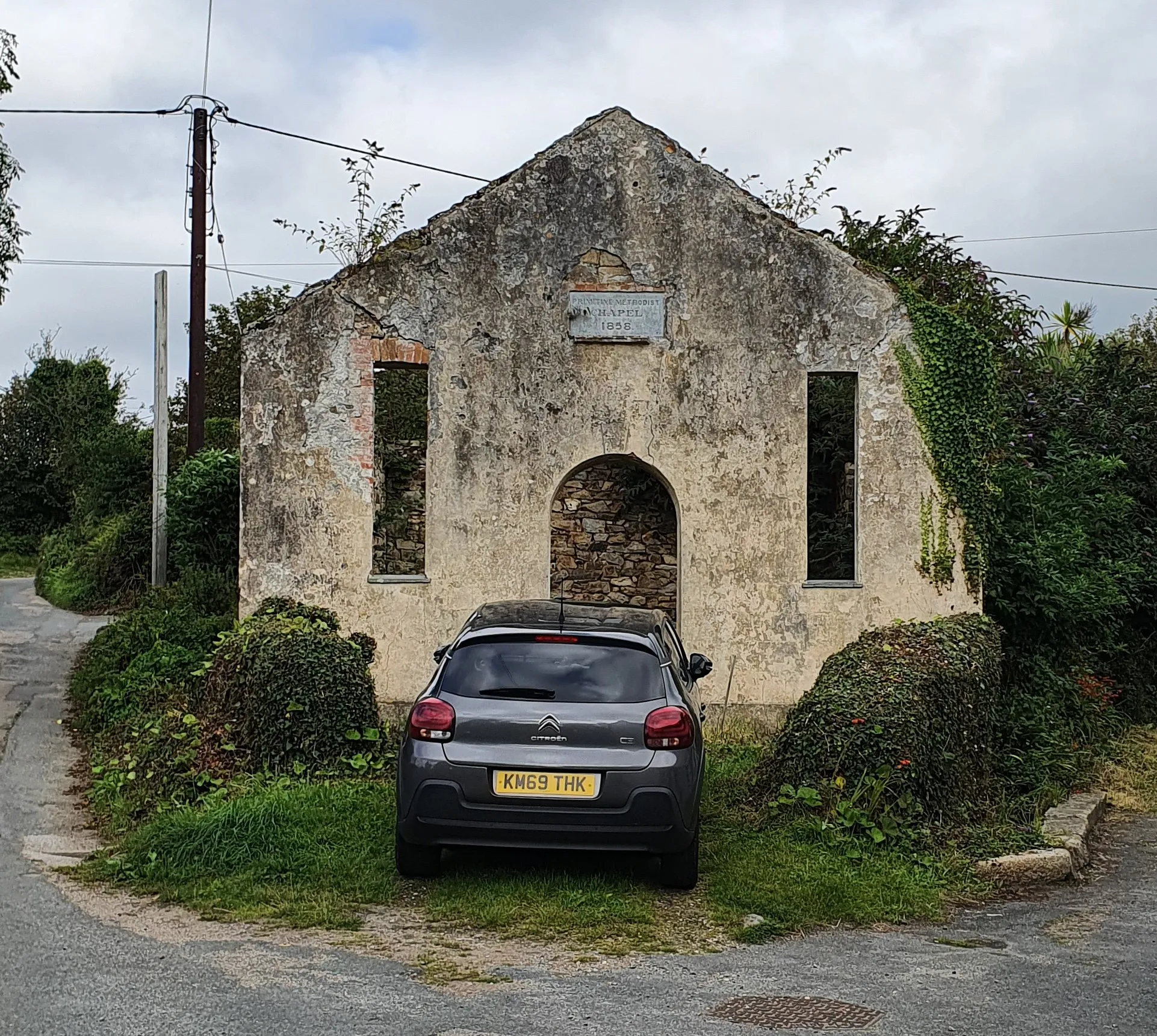Photo showing: Former chapel in Cockwells, Cornwall.