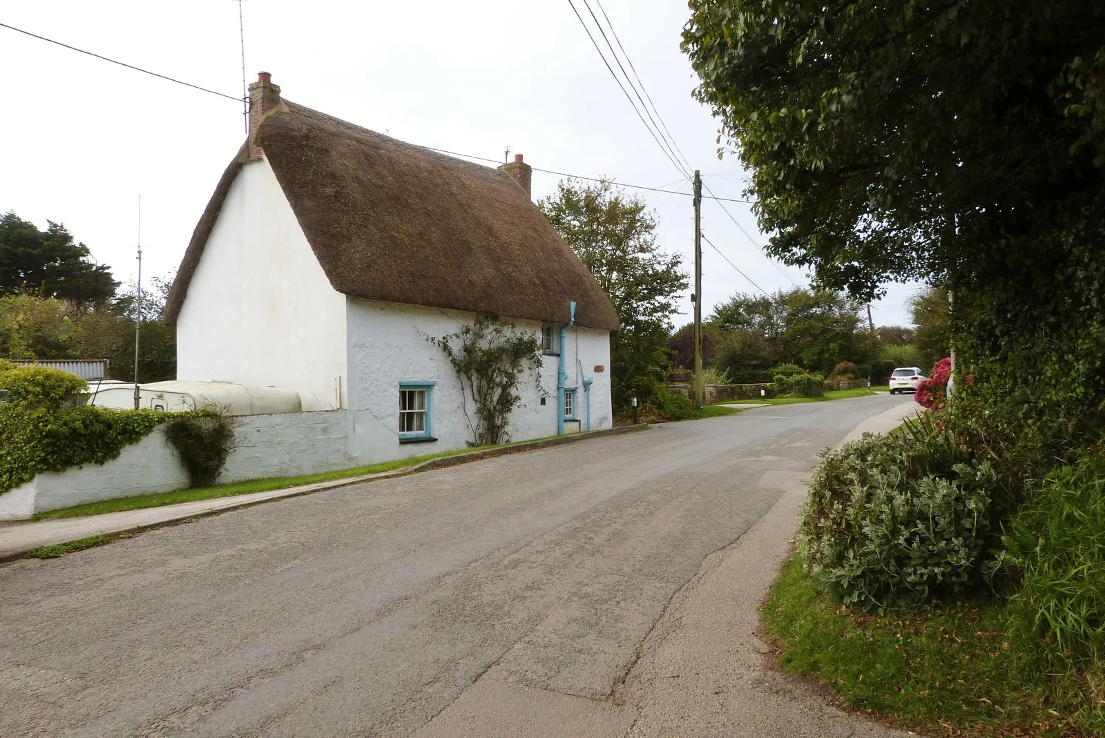 Photo showing: Rose Cottage at Berepper near Gunwalloe, Cornwall