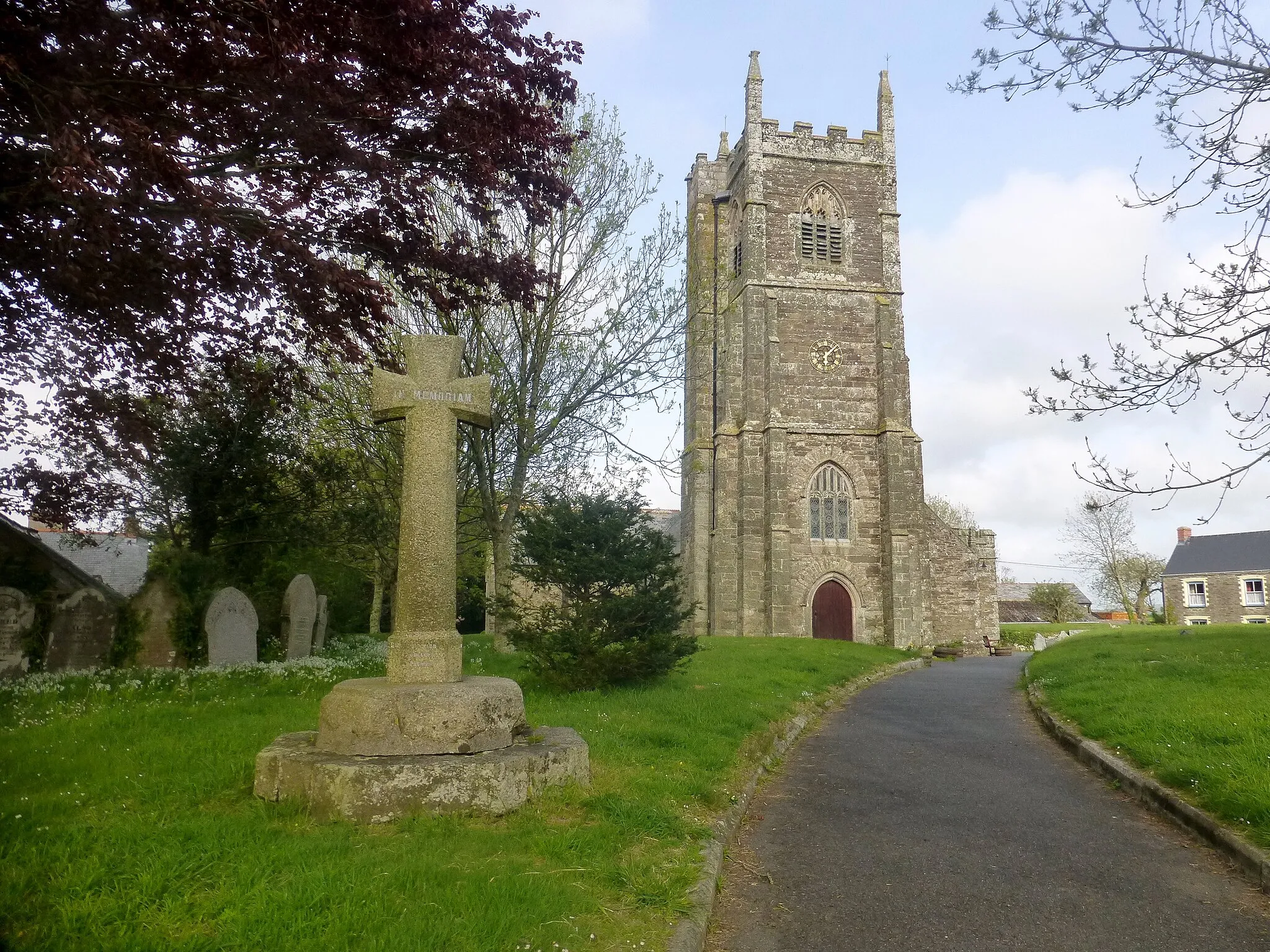Photo showing: St Newlyn East Parish Church