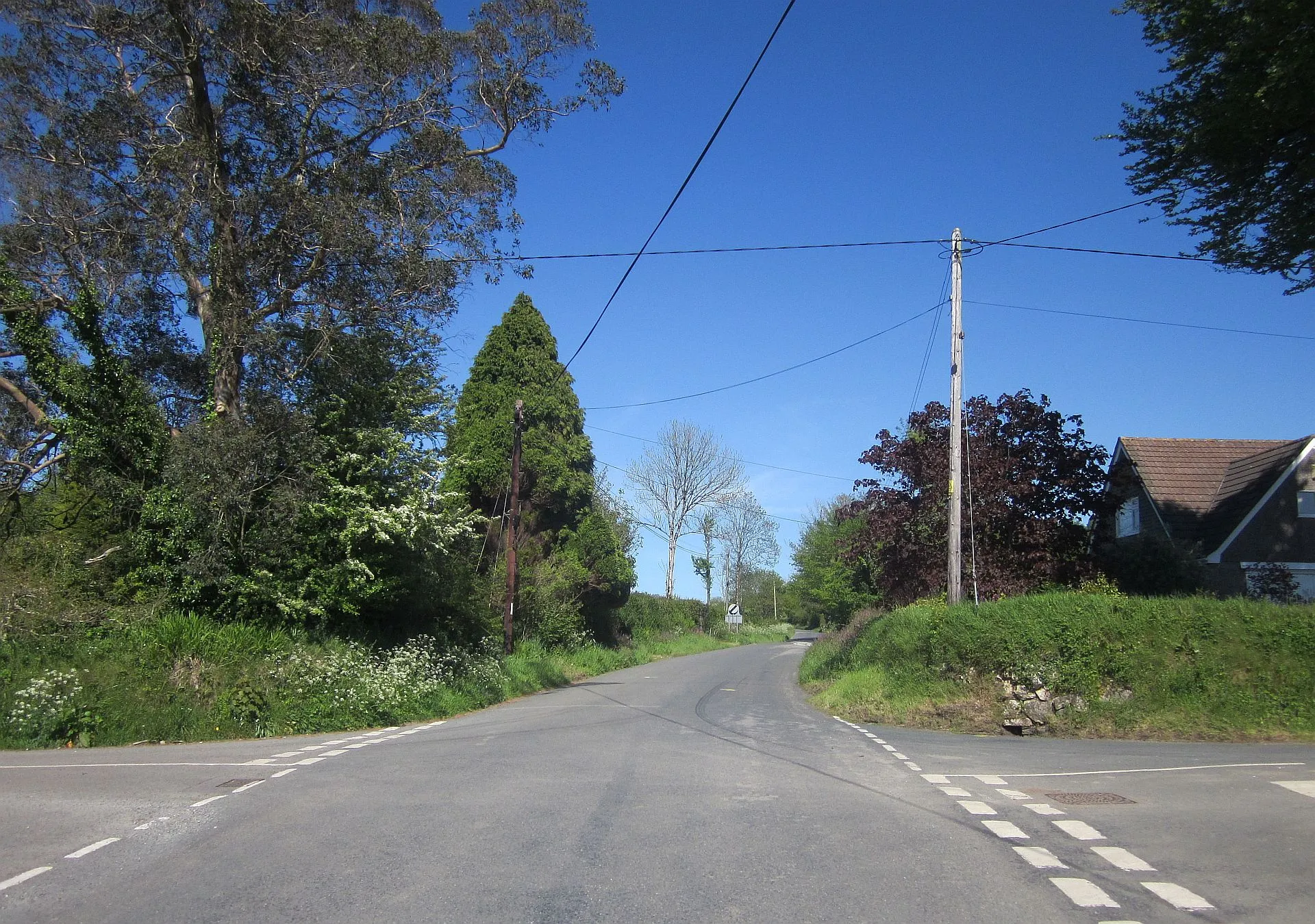 Photo showing: Crossroads, Golberdon