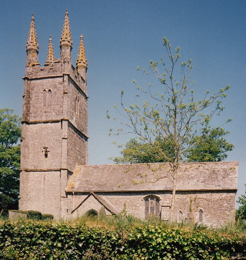 Photo showing: Bradstone: St Nonna's Church