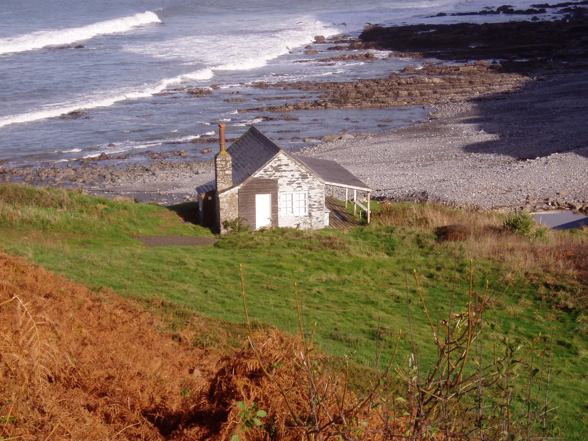 Photo showing: Beach House at Millook Haven