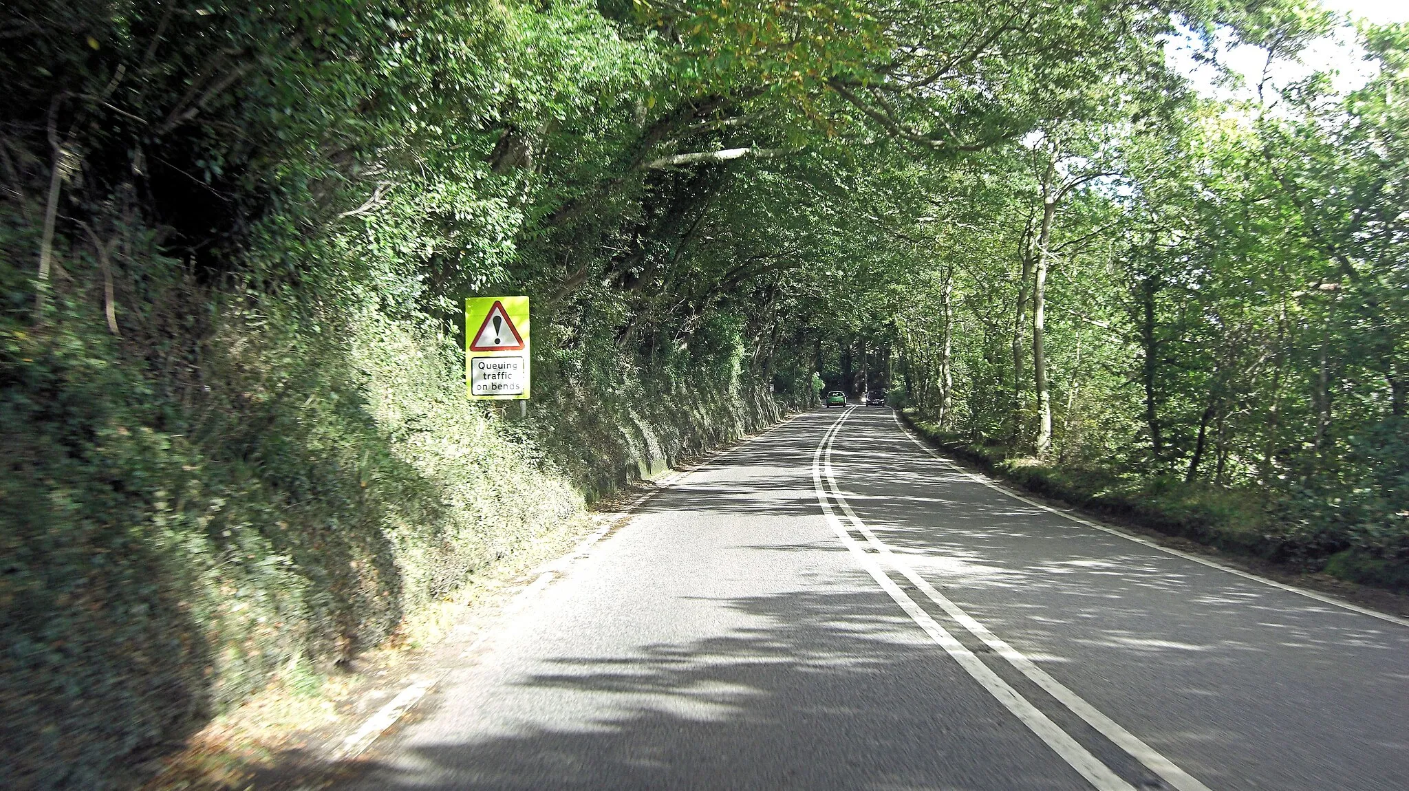 Photo showing: A39 southeast of Church Town