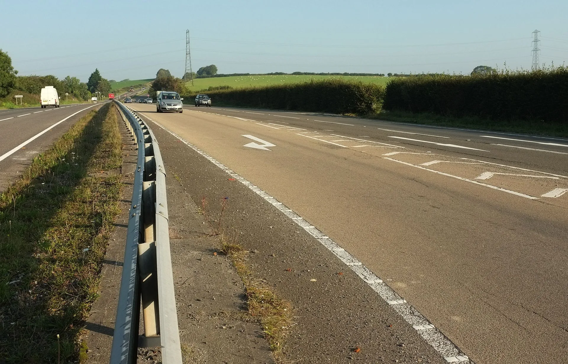 Photo showing: A38 at Looe Junction