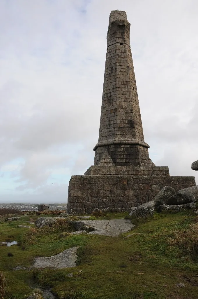 Photo showing: Basset monument, Carn Brea