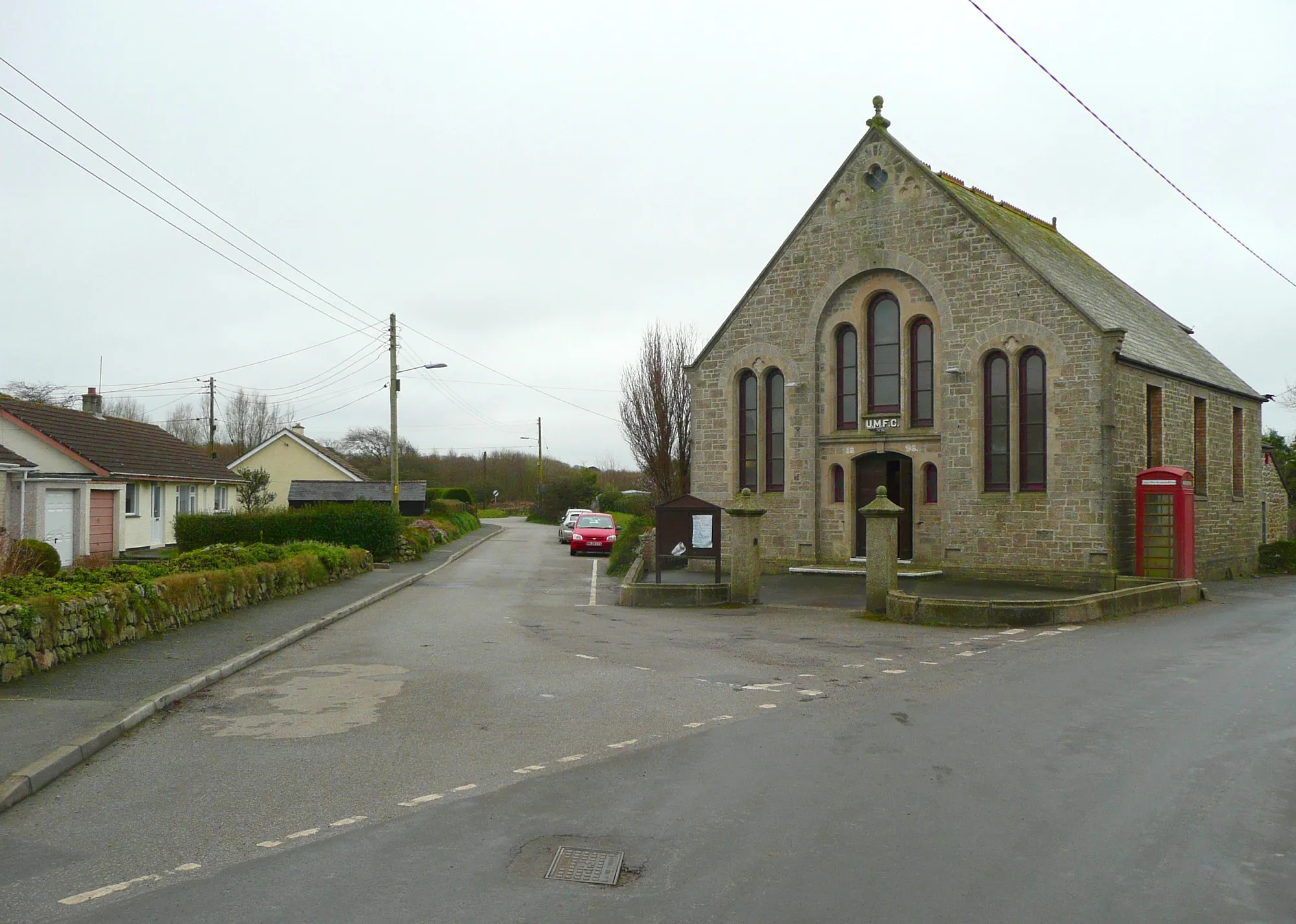 Photo showing: Methodist chapel at Barripper