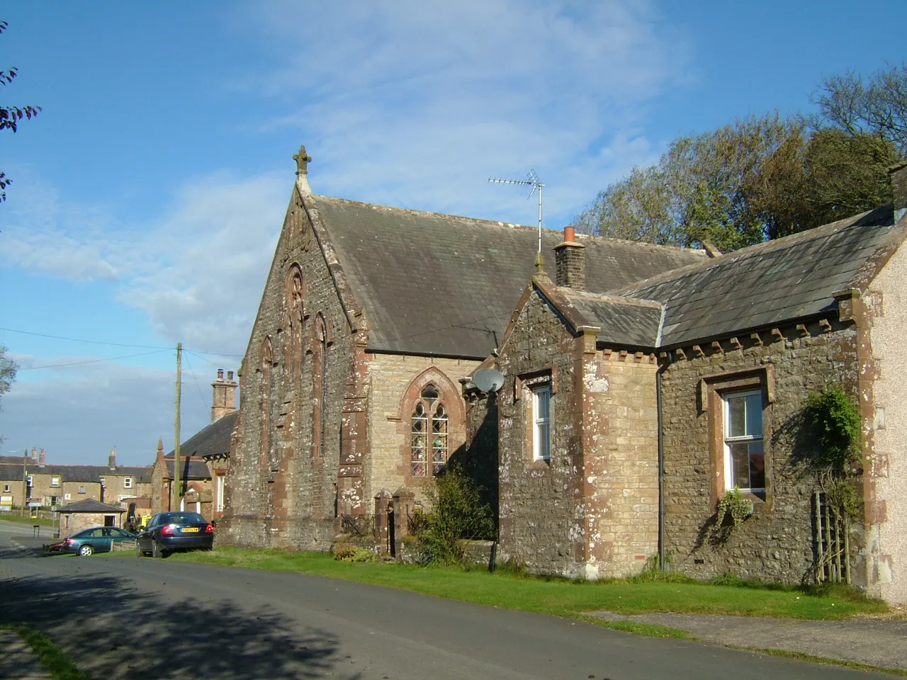 Photo showing: Hallbankgate a village in Cumbria on the A689 Brampton to Alston road. It is village with a mining tradition on the former 'Lord Carlisle's 1775 railway'.