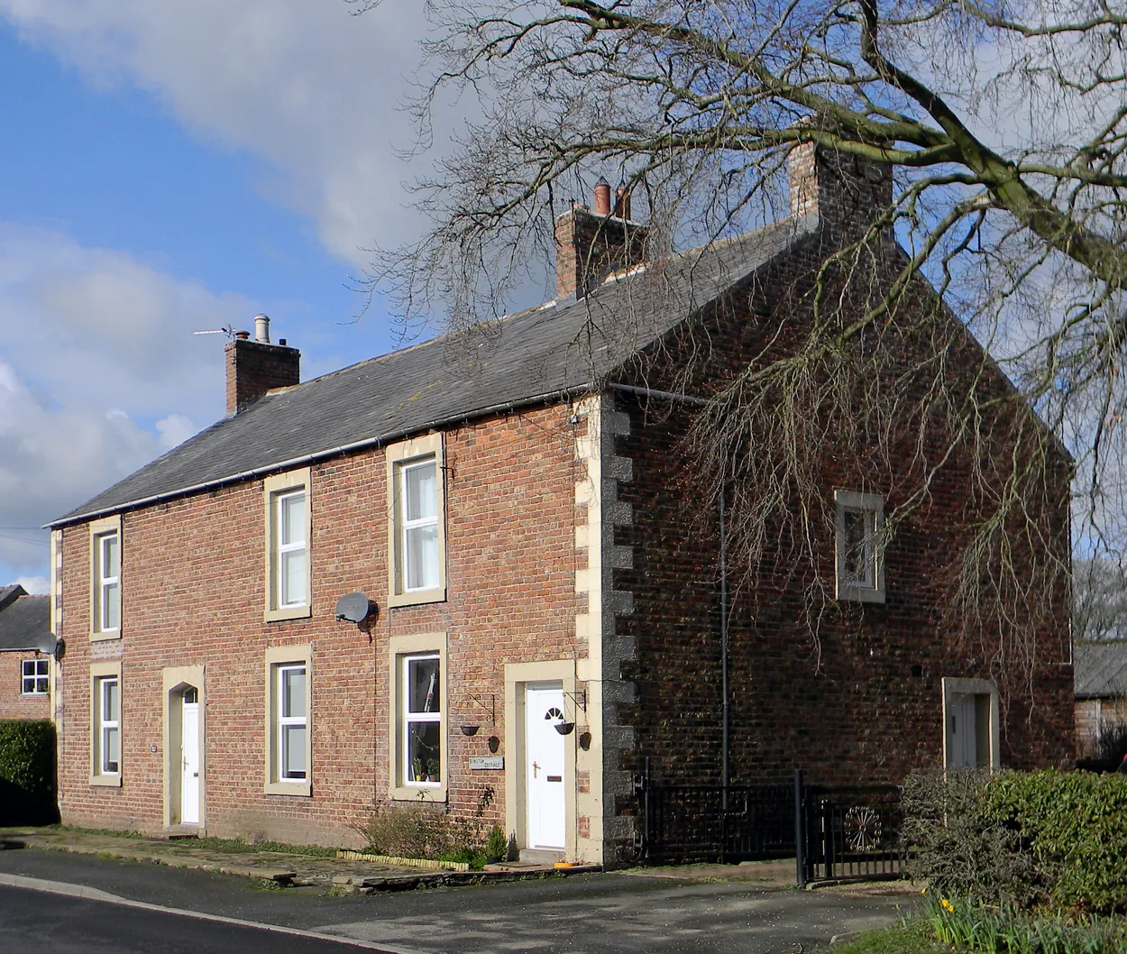 Photo showing: Barclose village, Cumberland - March 2017