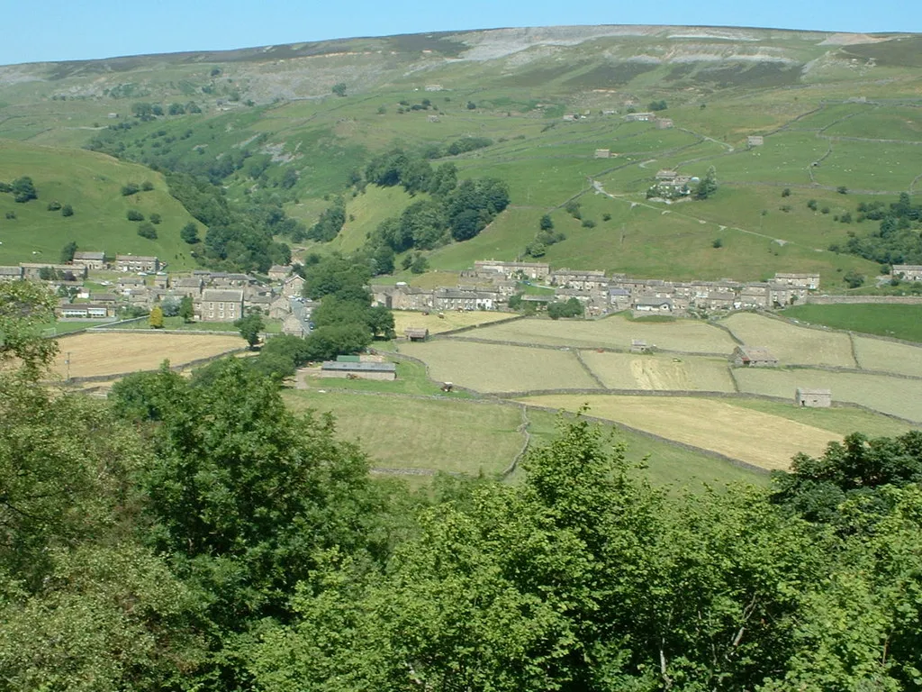 Photo showing: Gunnerside village in Swaledale, North Yorkshire