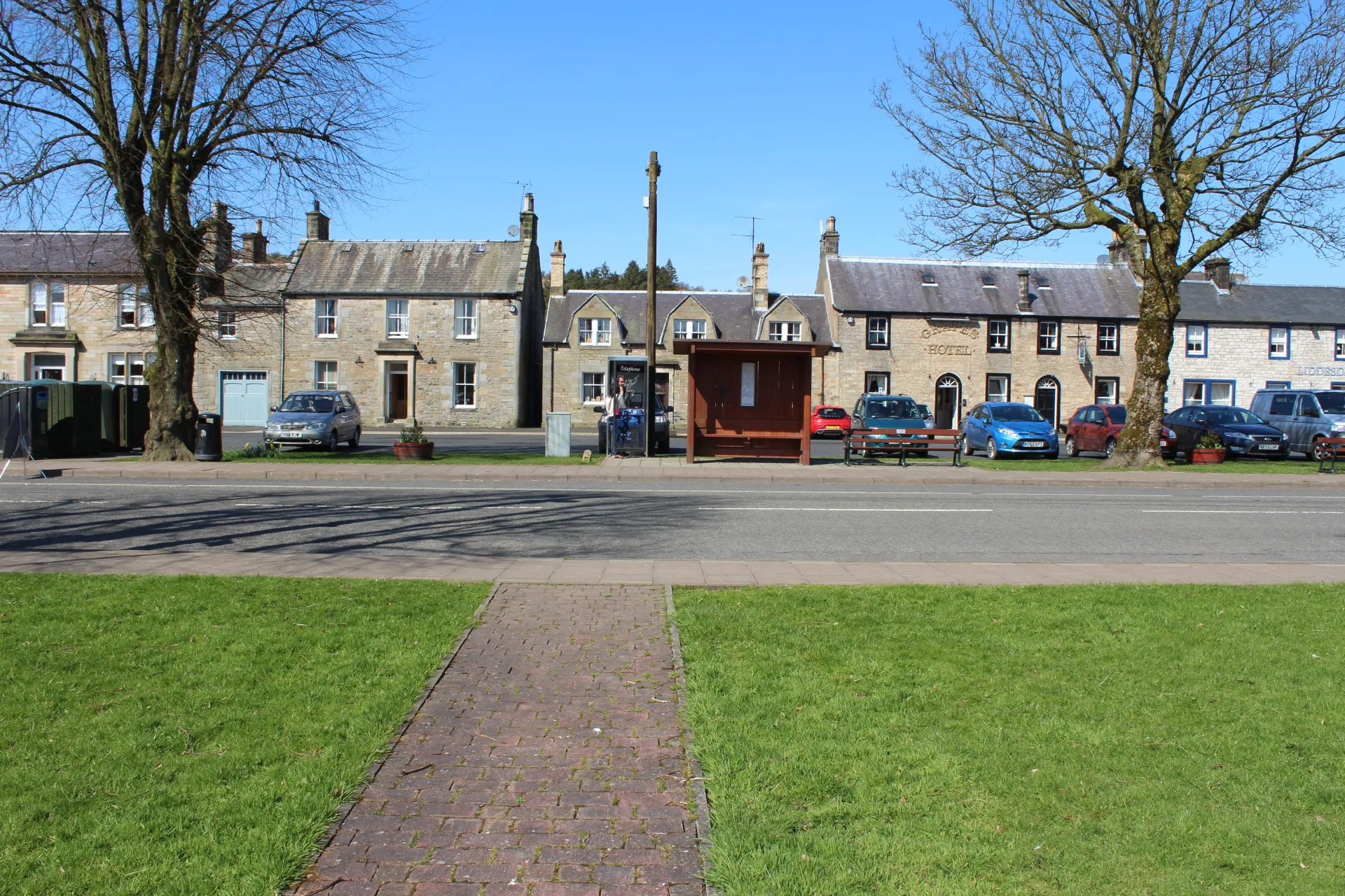 Photo showing: Douglas Square, Newcastleton