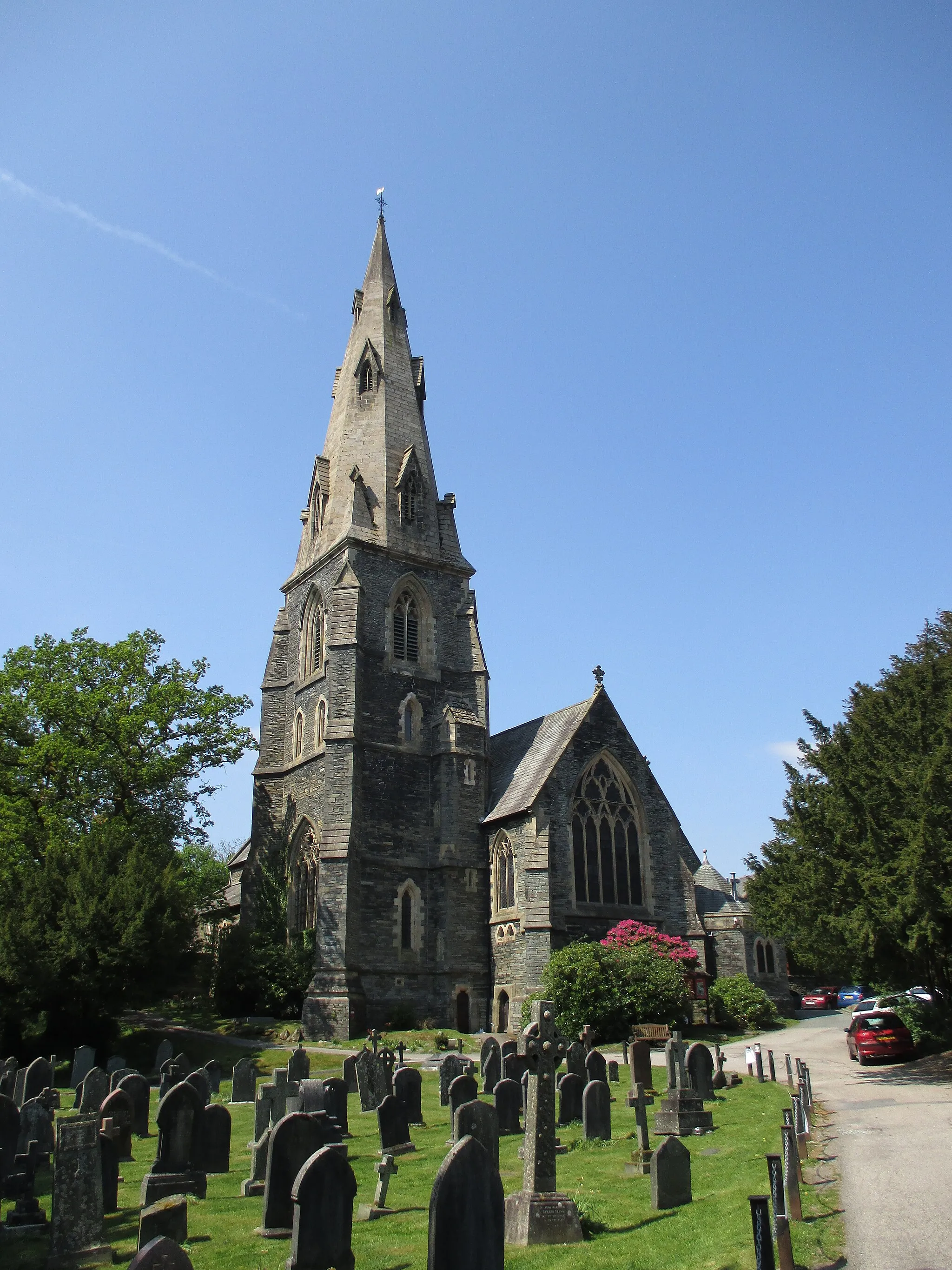 Photo showing: St. Mary's Church, Ambleside, Cumbria.