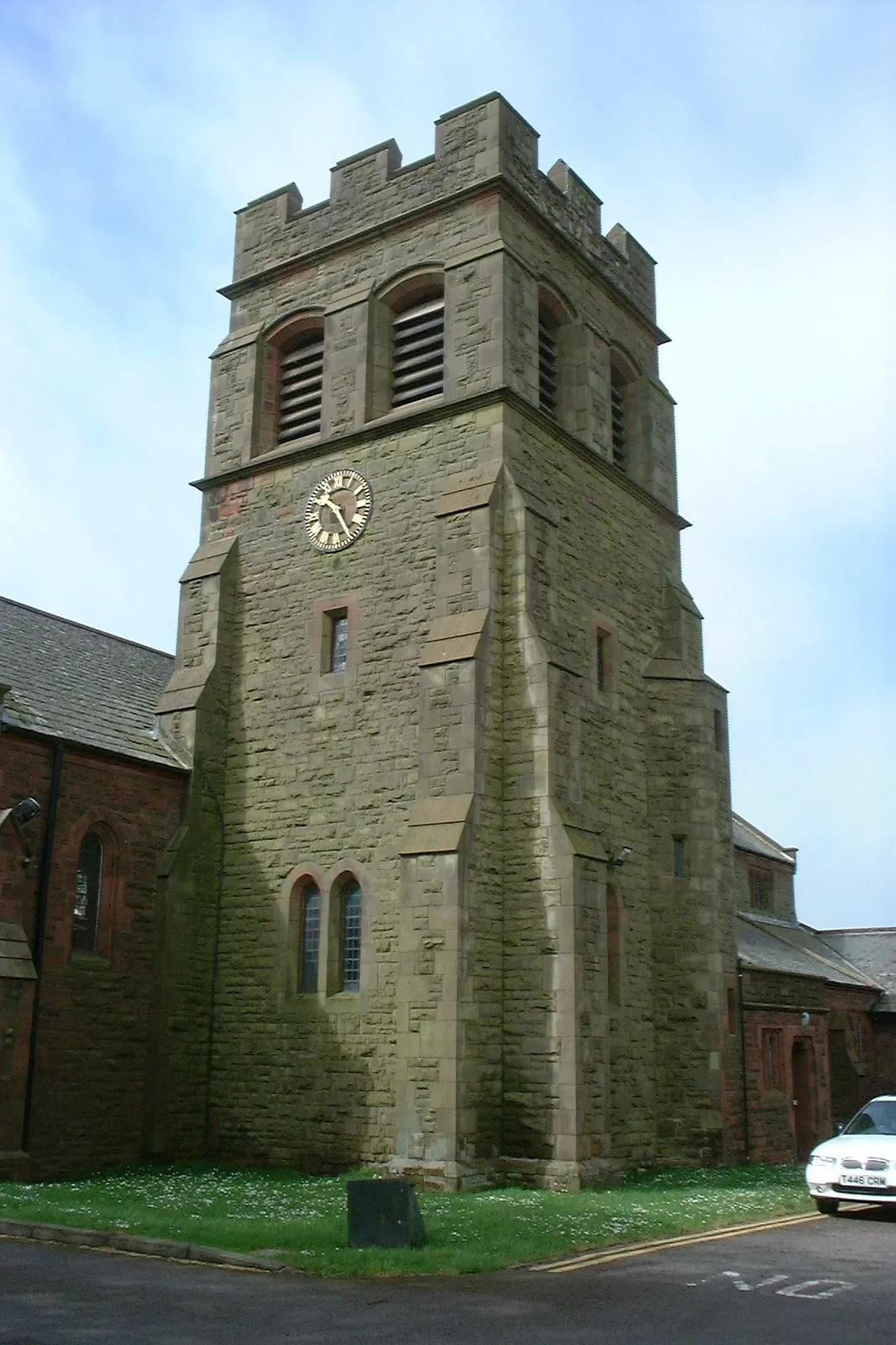 Photo showing: St John's church, Hensingham
