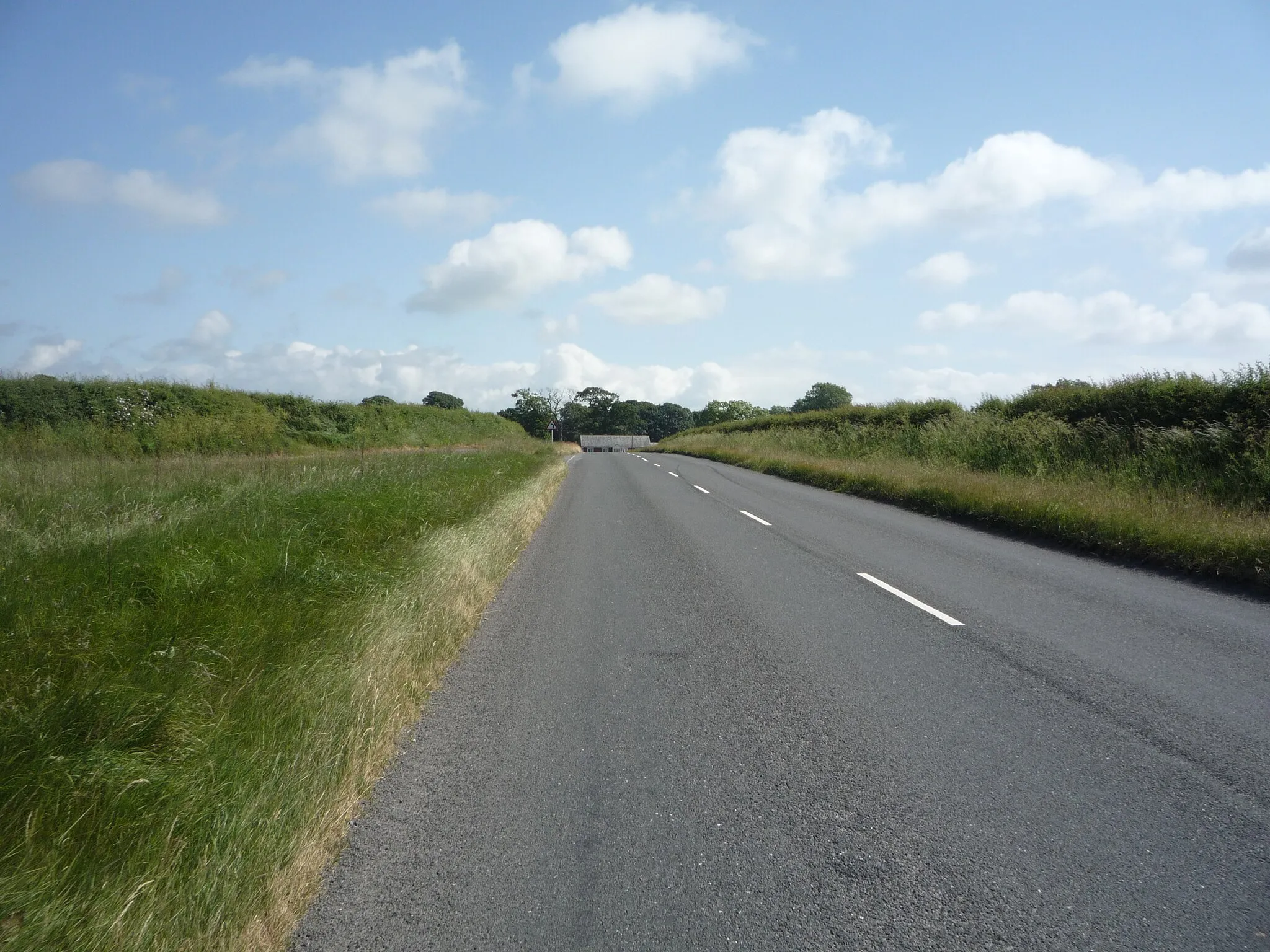 Photo showing: B5302 towards Wigton