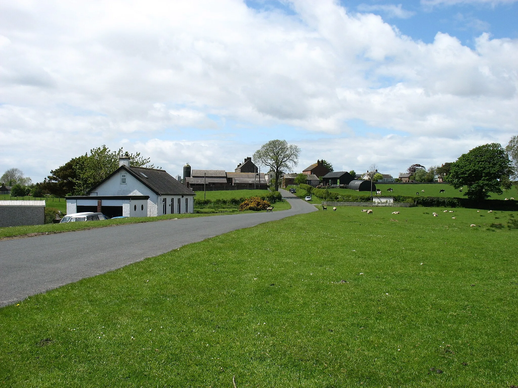 Photo showing: Drumburgh village