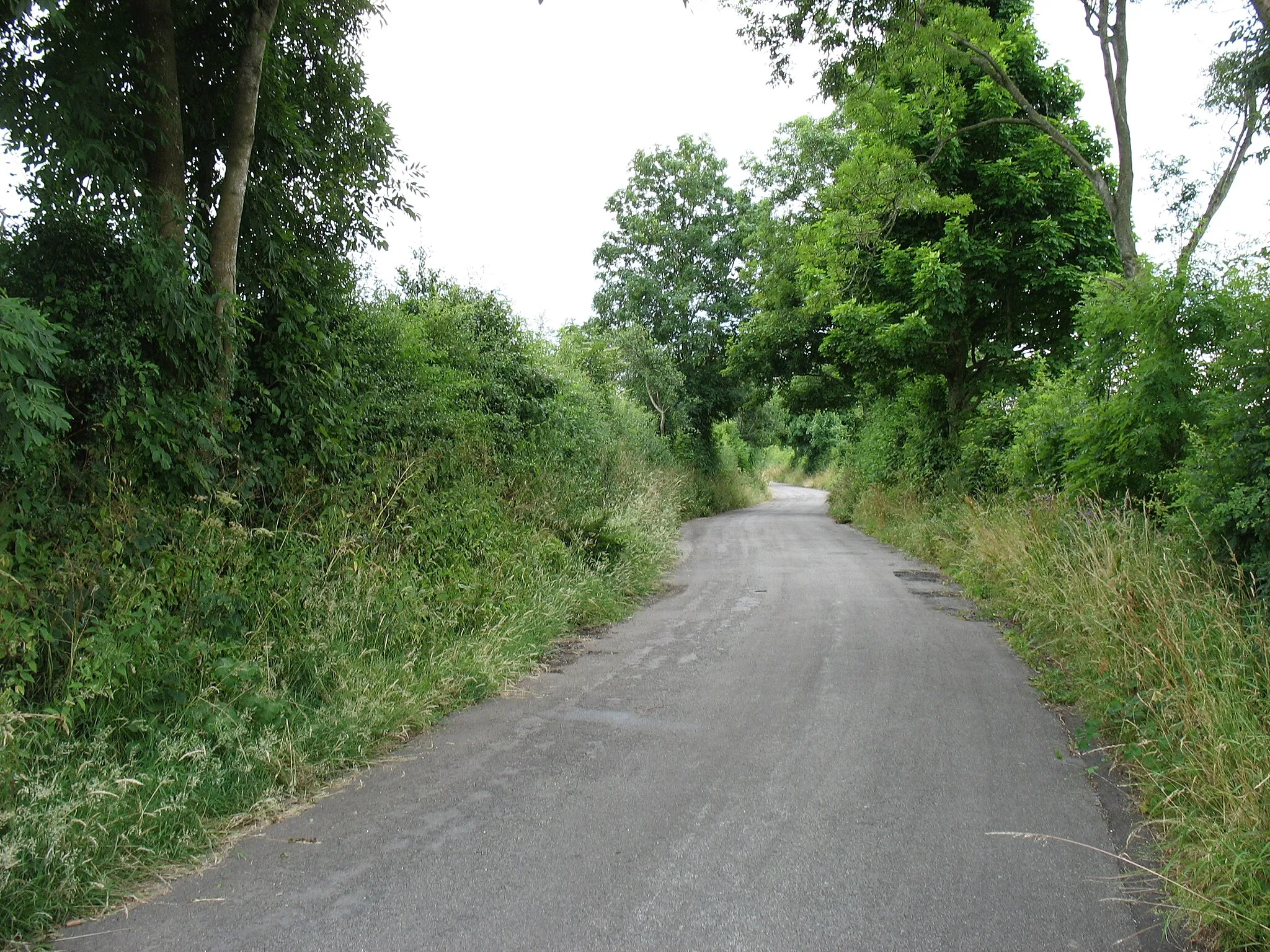 Photo showing: The old A595 near Mealgate