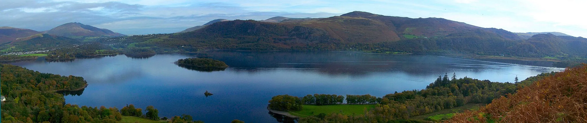 Photo showing: Derwent Waters from Cat Bells.