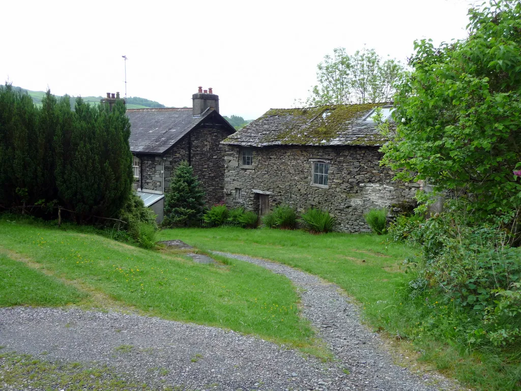 Photo showing: Cottages, Troutbeck, Cumbria