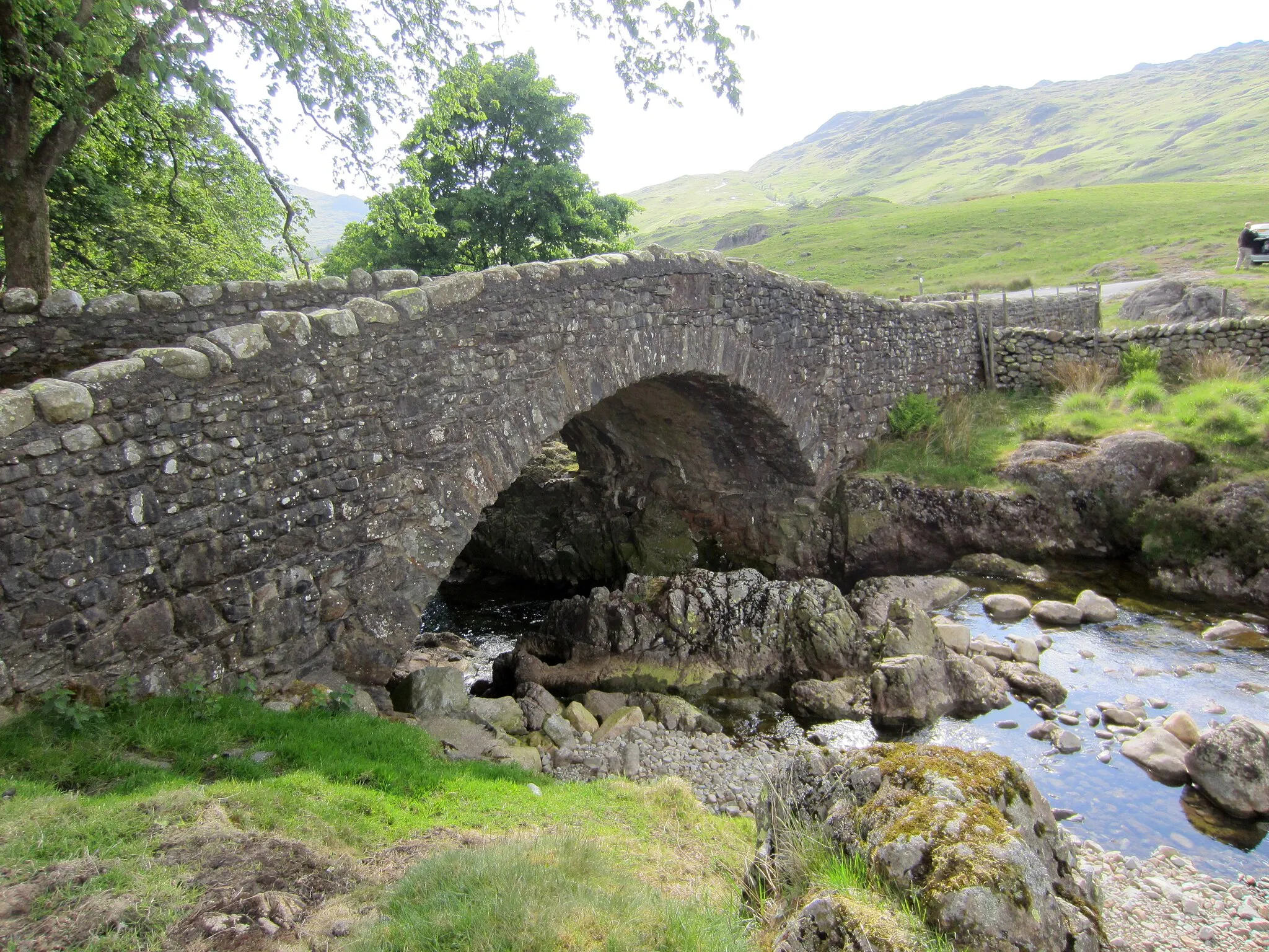 Photo showing: Cockley Beck Road  Bridge