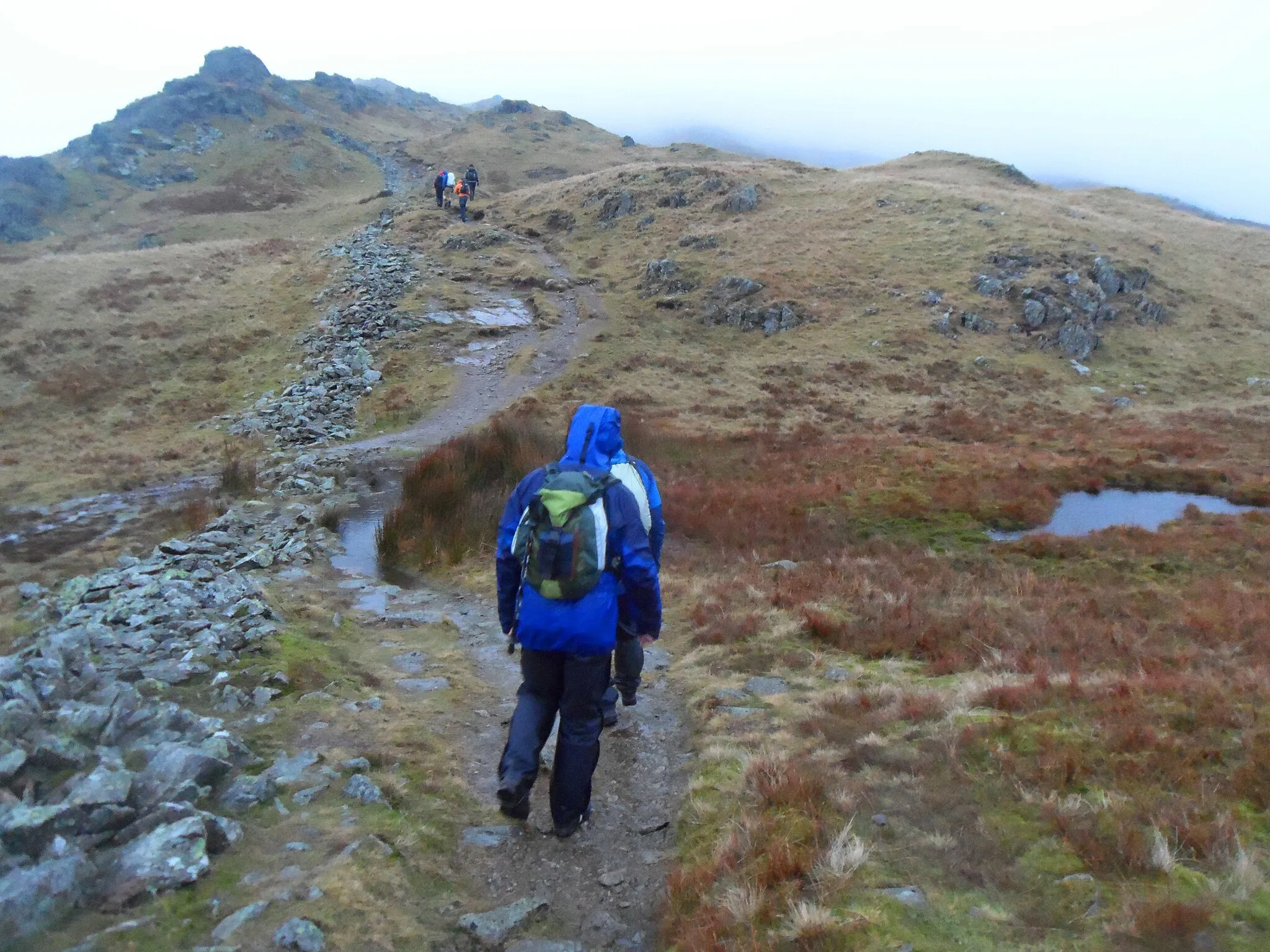 Photo showing: The path up towards Lord Crag