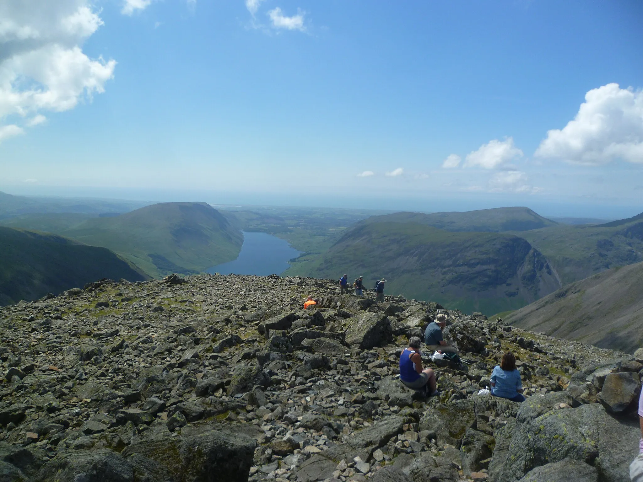 Photo showing: On Great Gable