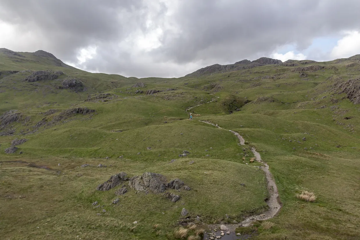 Photo showing: Footpath to Duddon Grains, Cumbria