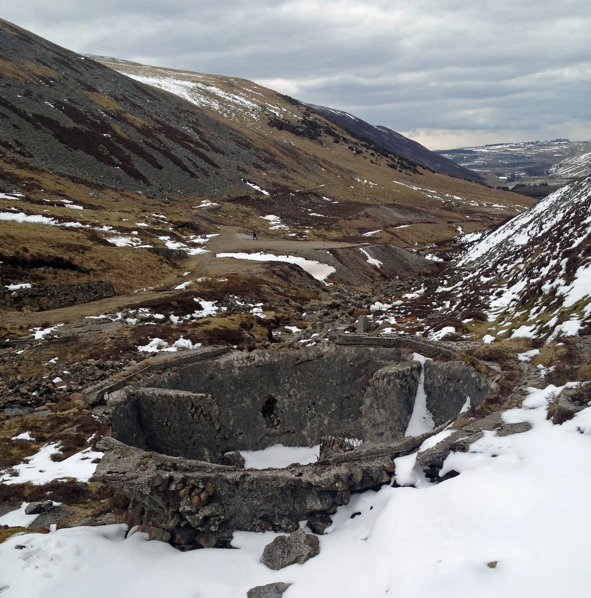 Photo showing: Evidence of mine workings Carrock Fell