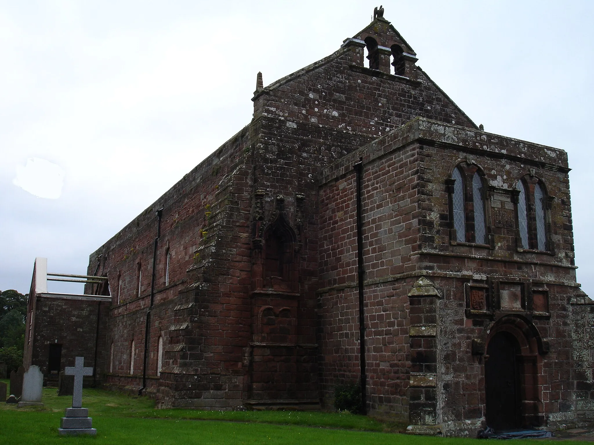 Photo showing: Photograph of Holm Cultram Abbey, Cumbria, England