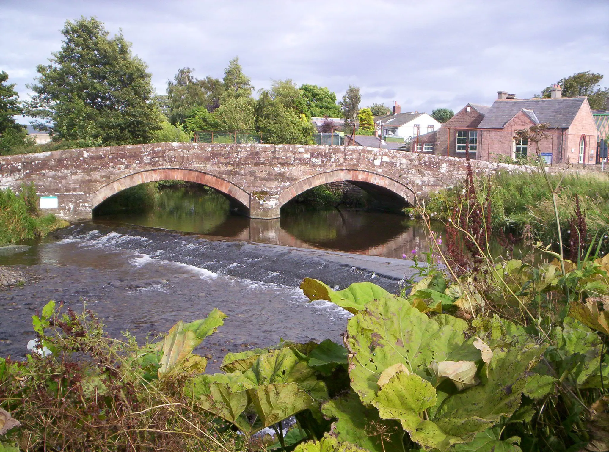 Photo showing: Bridge over the River Ellen joining Baggrow with Blennerhasset