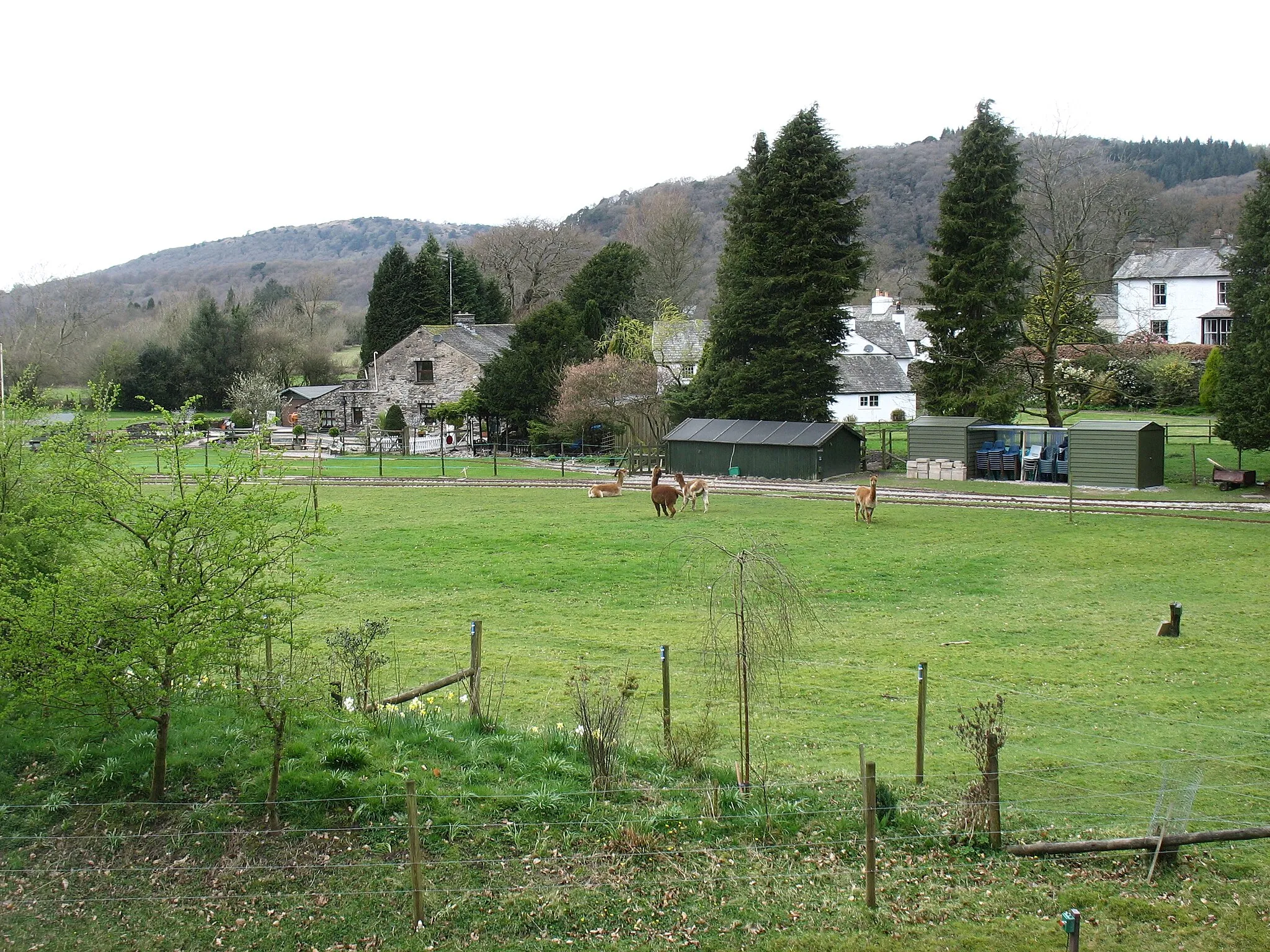 Photo showing: In Staveley-in-Cartmel