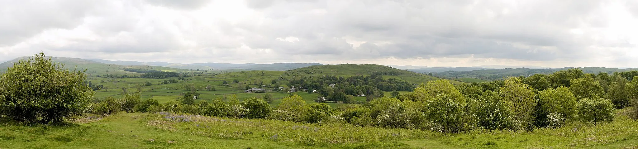 Photo showing: Panoramic View (North East) from Orrest Head Summit