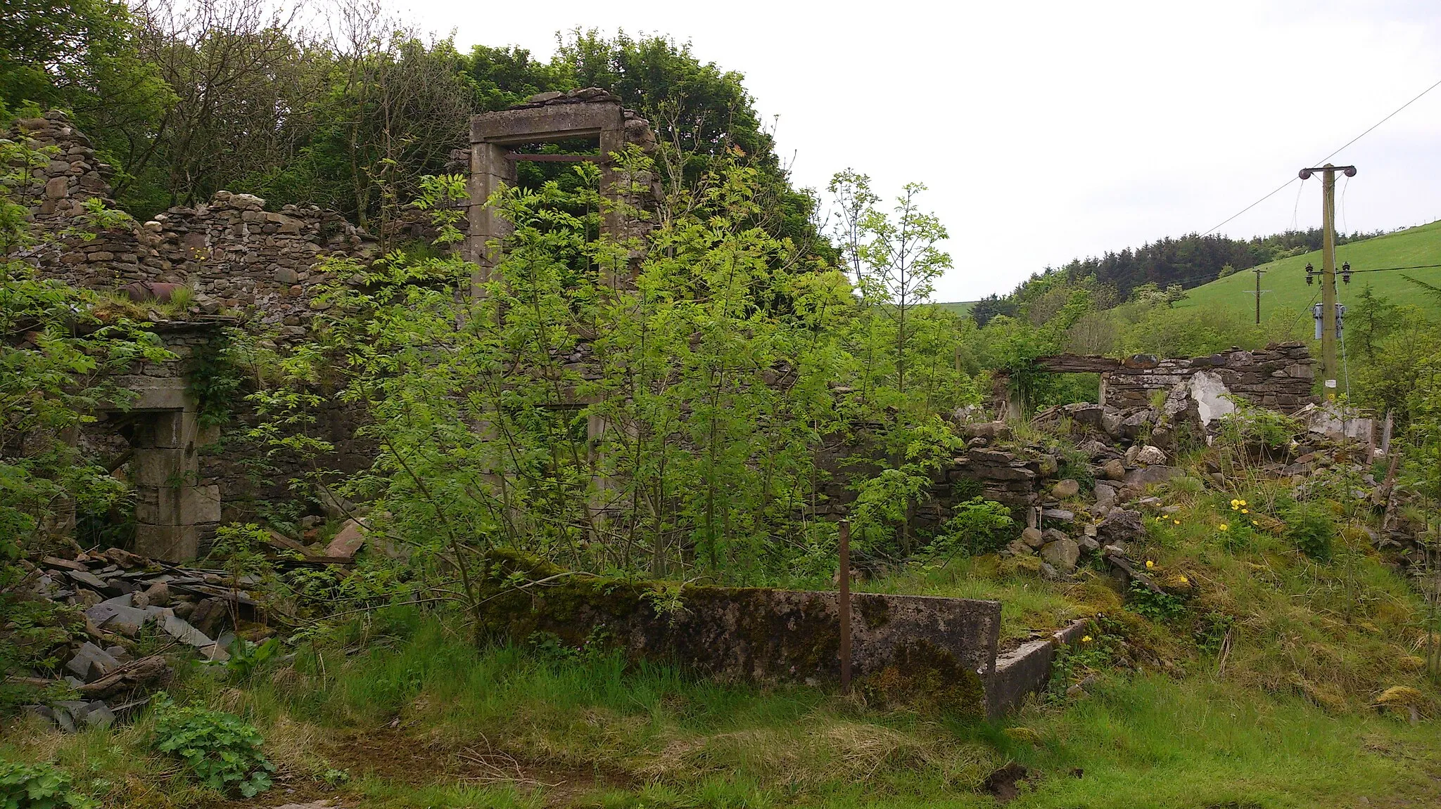 Photo showing: Ruined Farmhouse at Sosgill