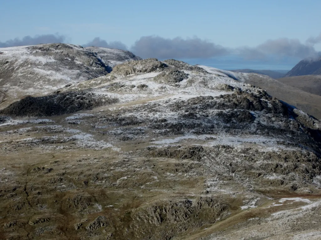 Photo showing: Ore Gap seen from Bowfell summit