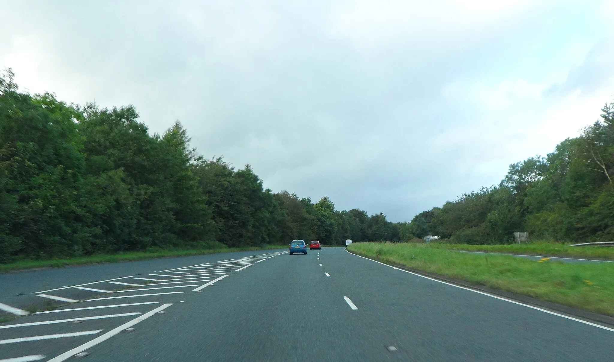 Photo showing: A591 at Sizergh