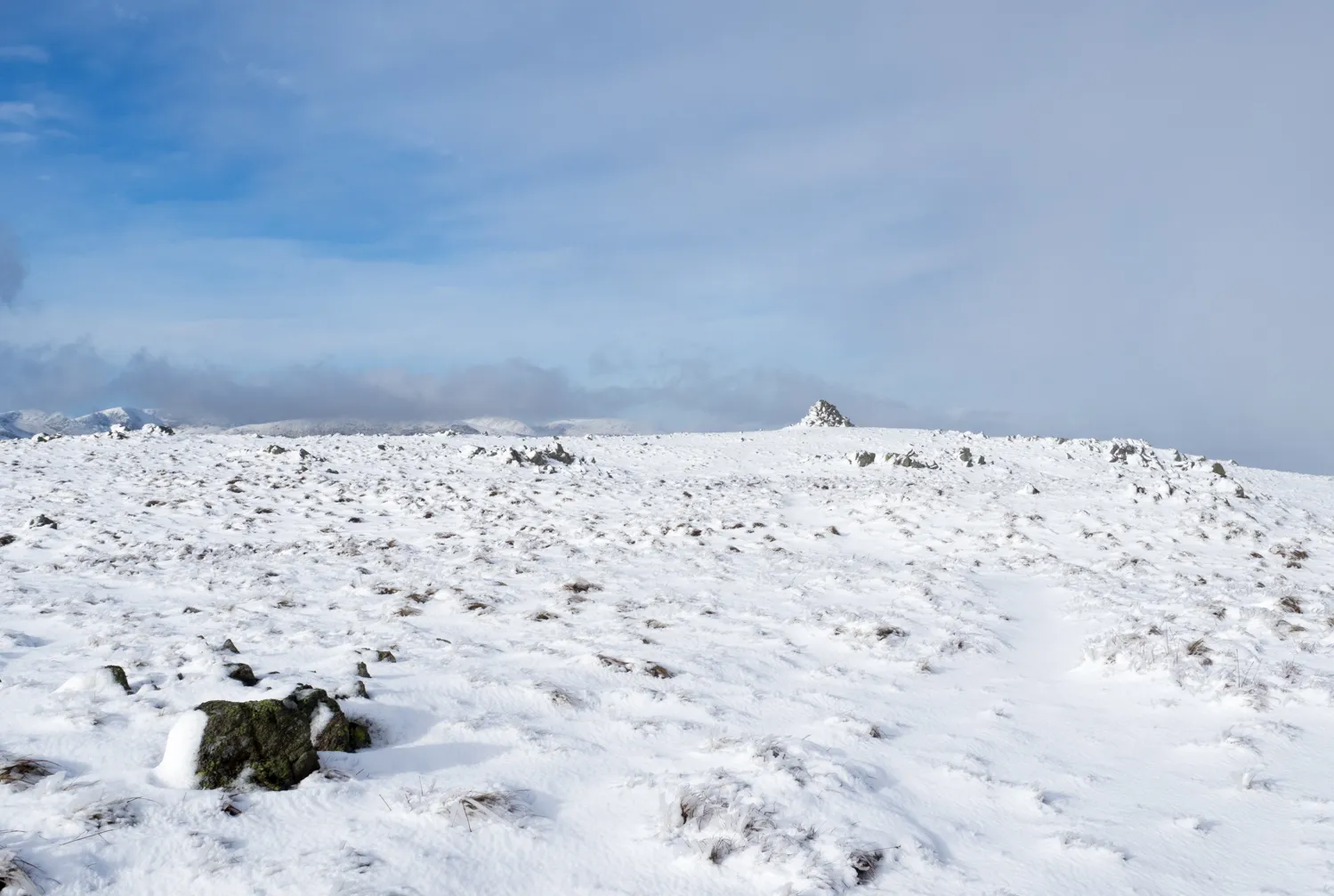 Photo showing: Summit cairn of Caudale Moor