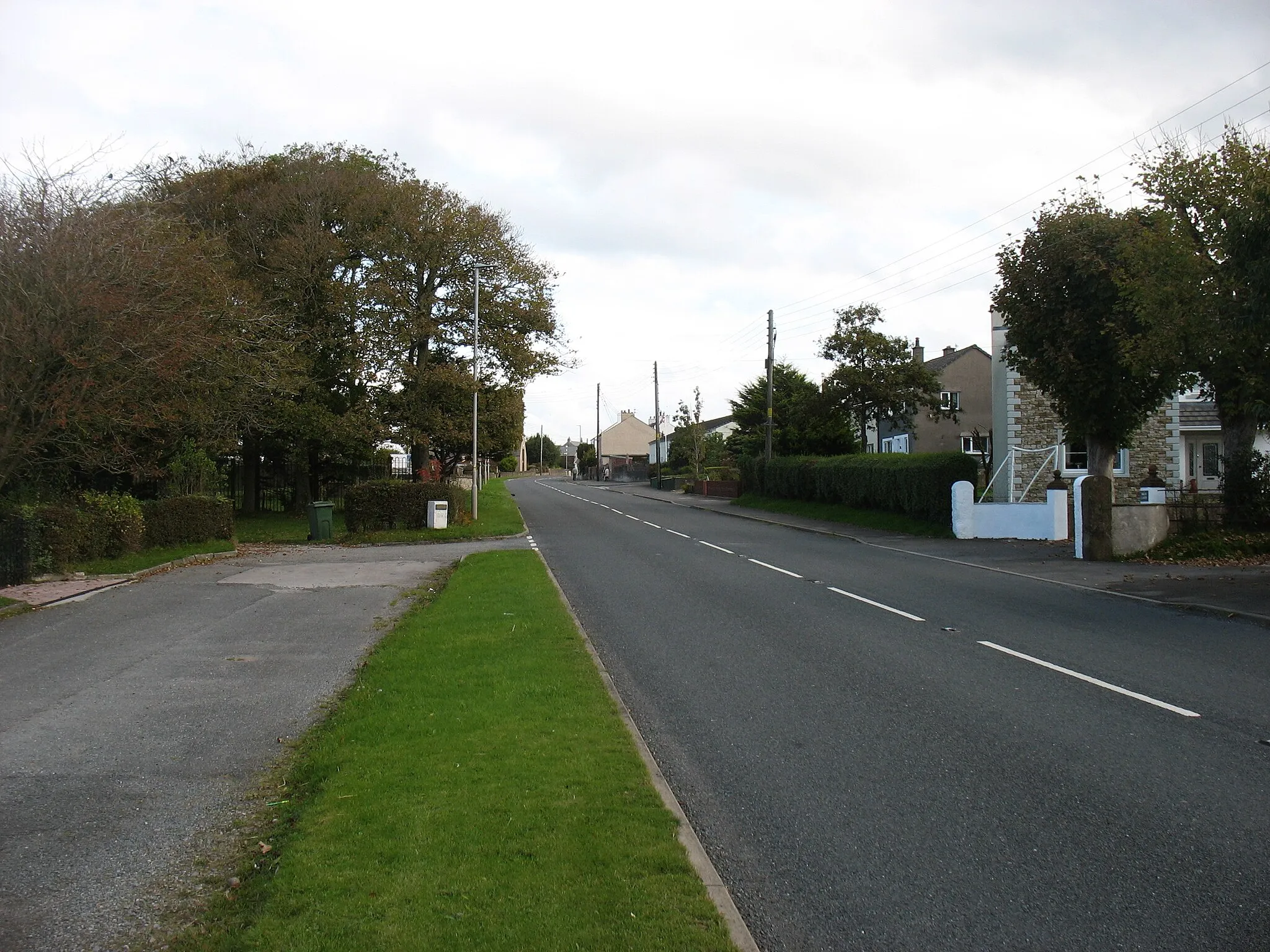 Photo showing: The A596 in Crosby