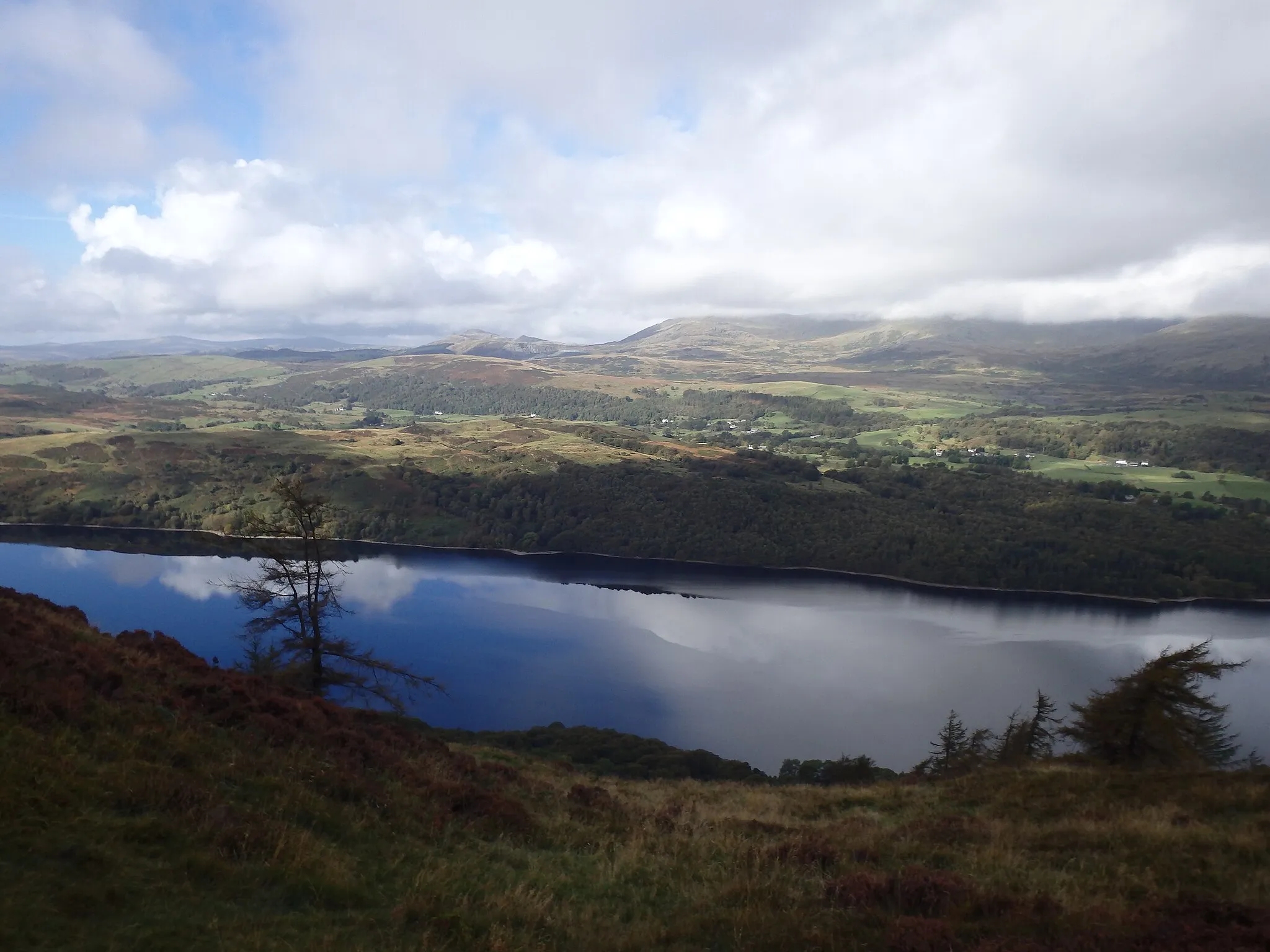 Photo showing: Above Coniston Water