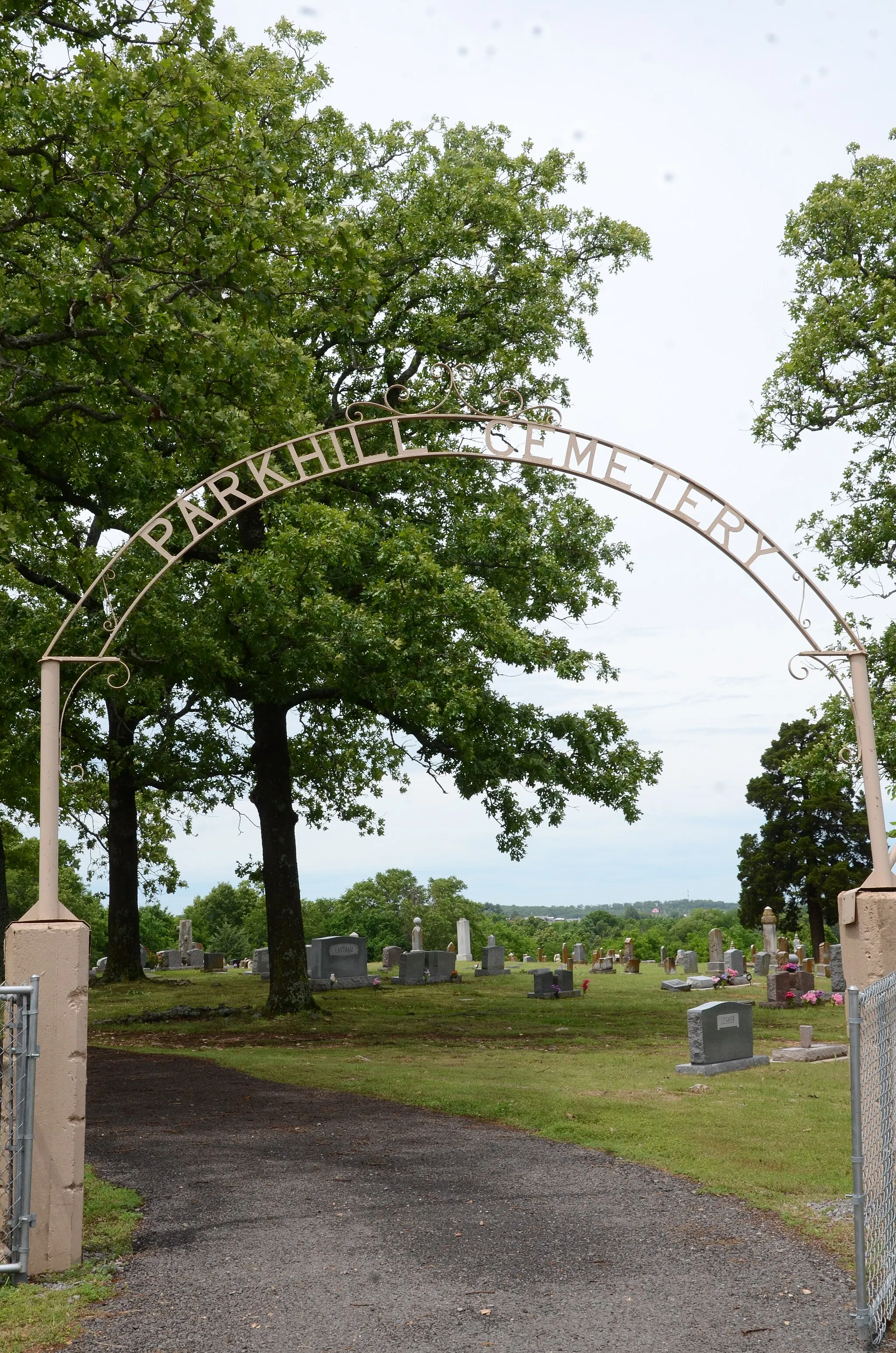 Photo showing: Park Hill Mission Cemetery