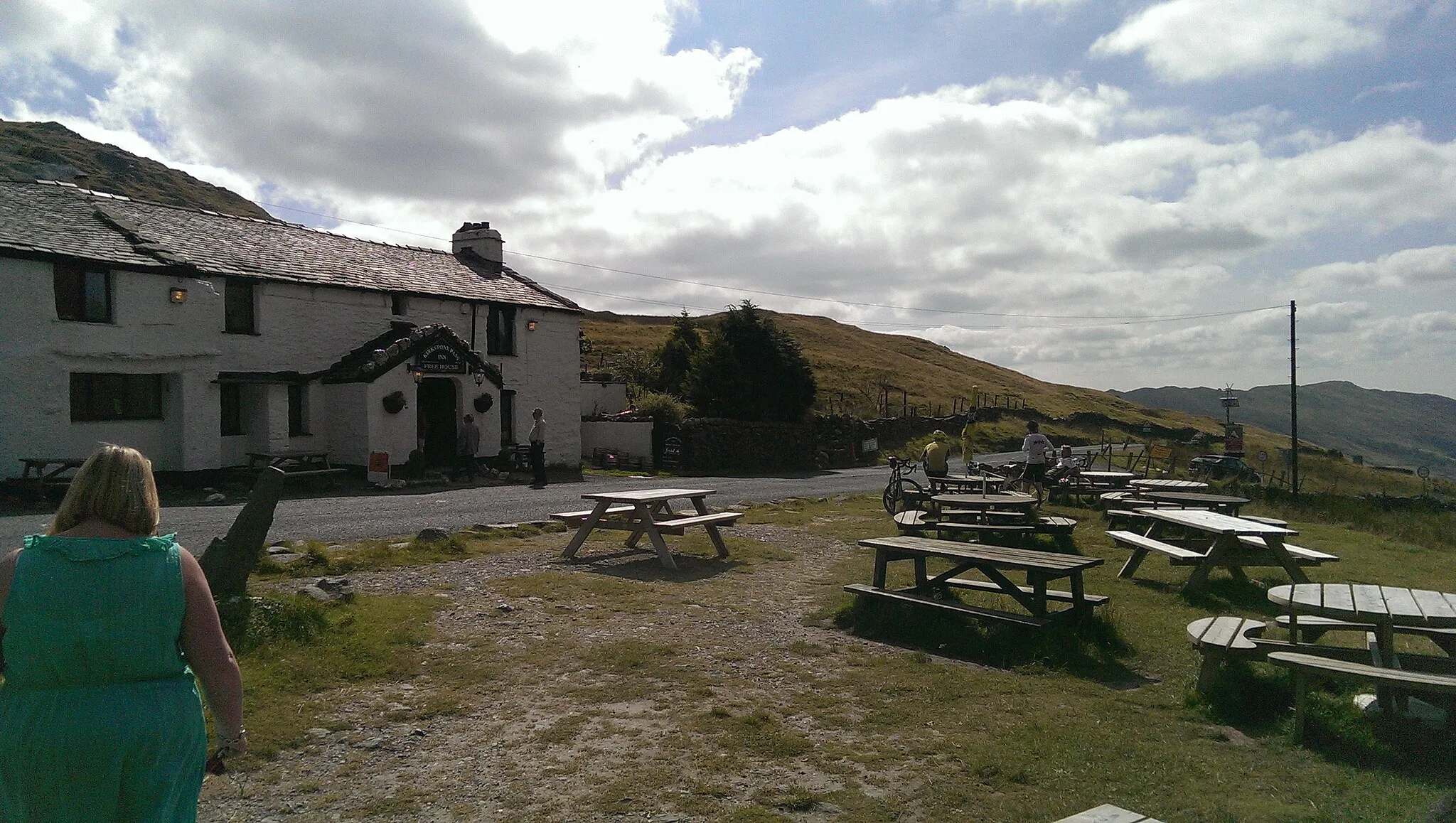 Photo showing: The Kirkstone Pass Inn, Kirkstone Pass, Lake District, Cumbria, England.