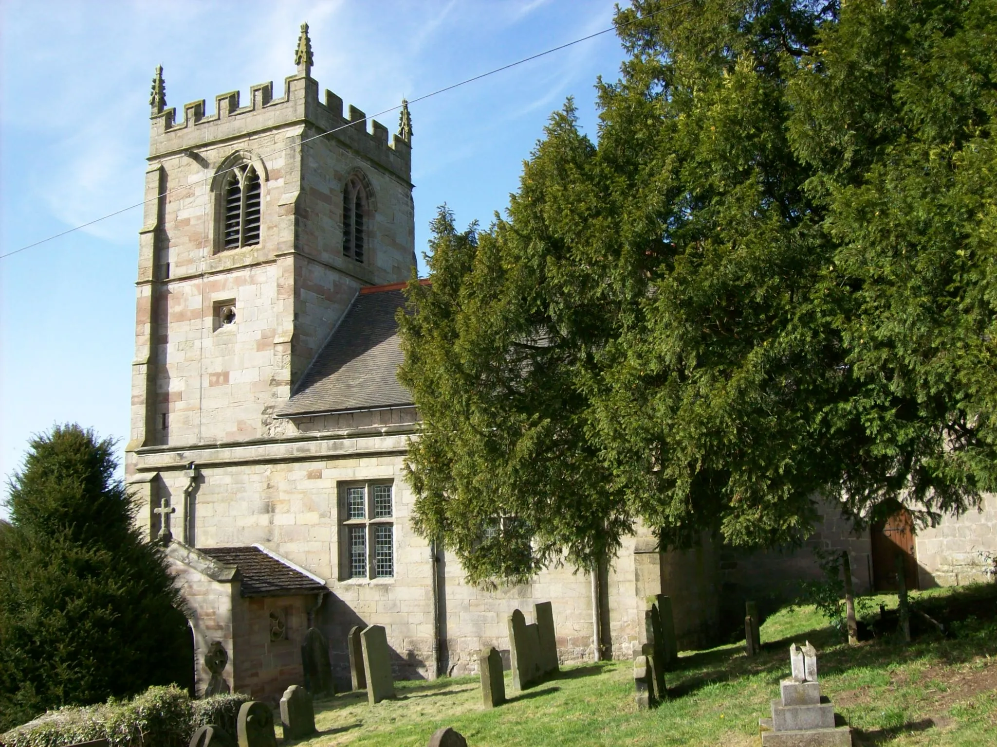Photo showing: St. Andrew, Cubley, Derbyshire
