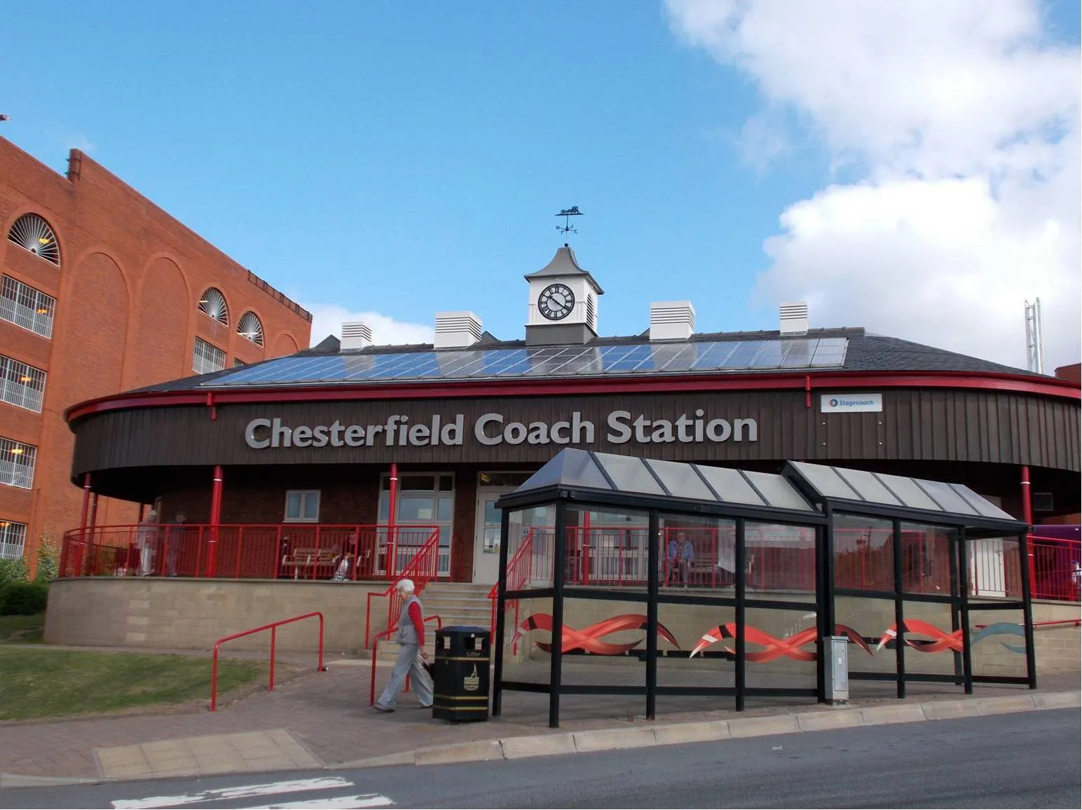 Photo showing: Chesterfield's new Coach Station 2013